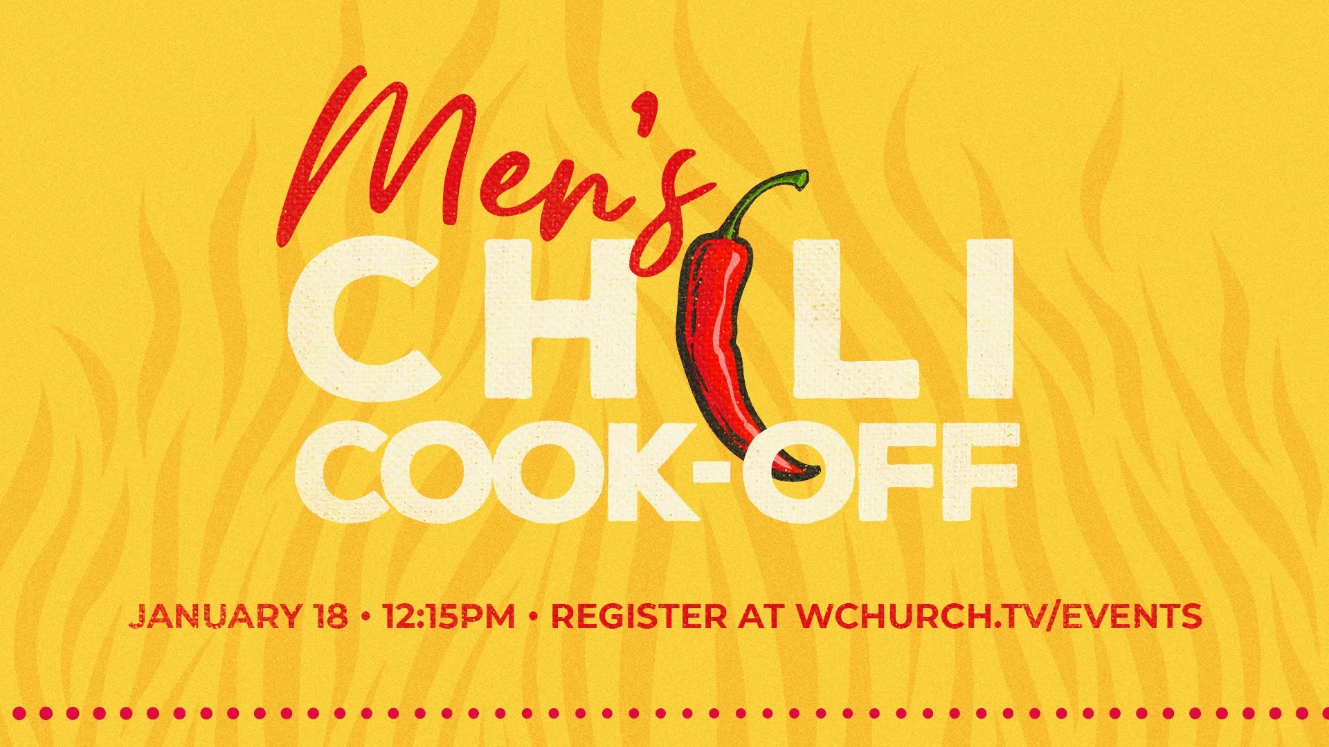 Men's Chili Cook-off