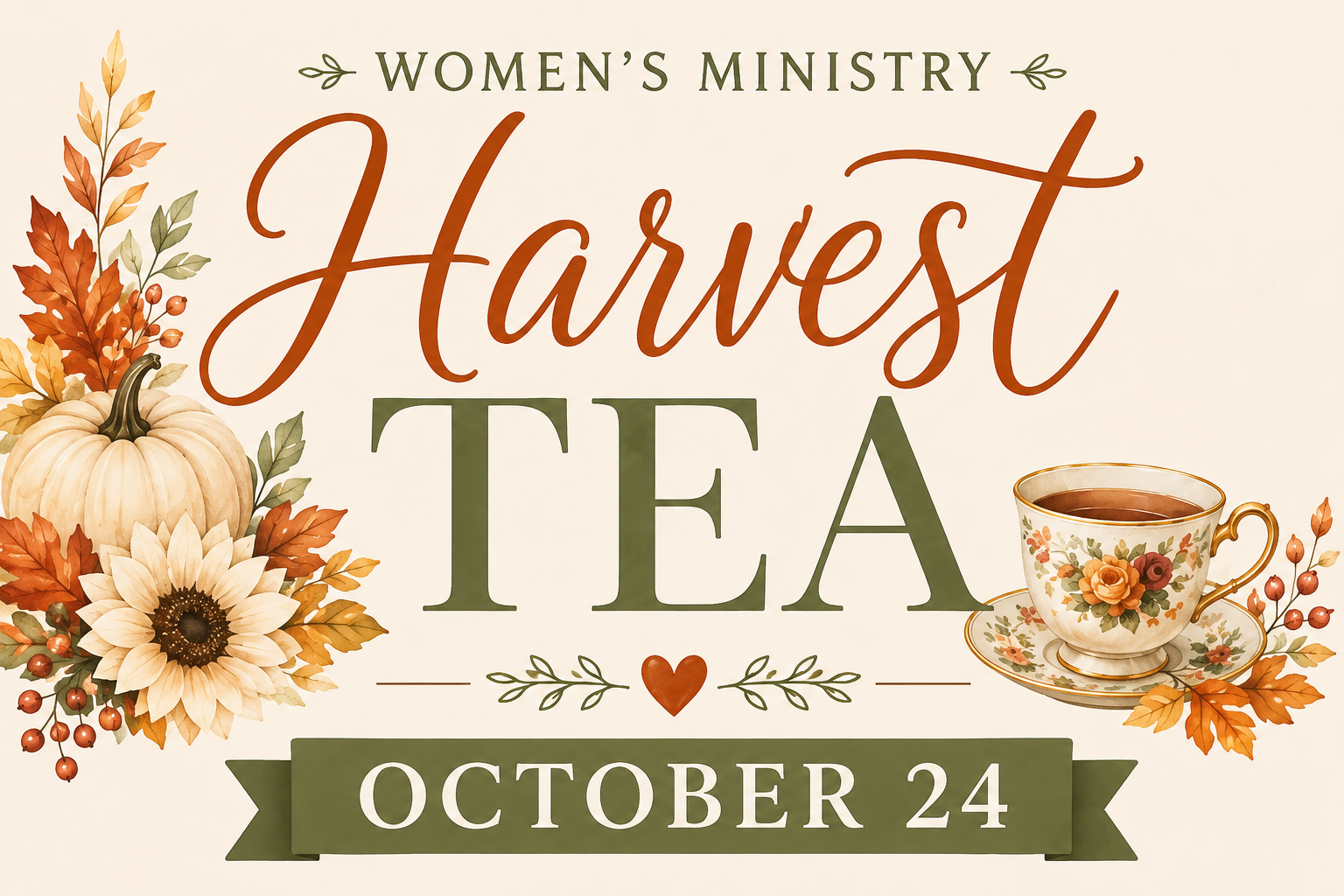 Women's Harvest Tea