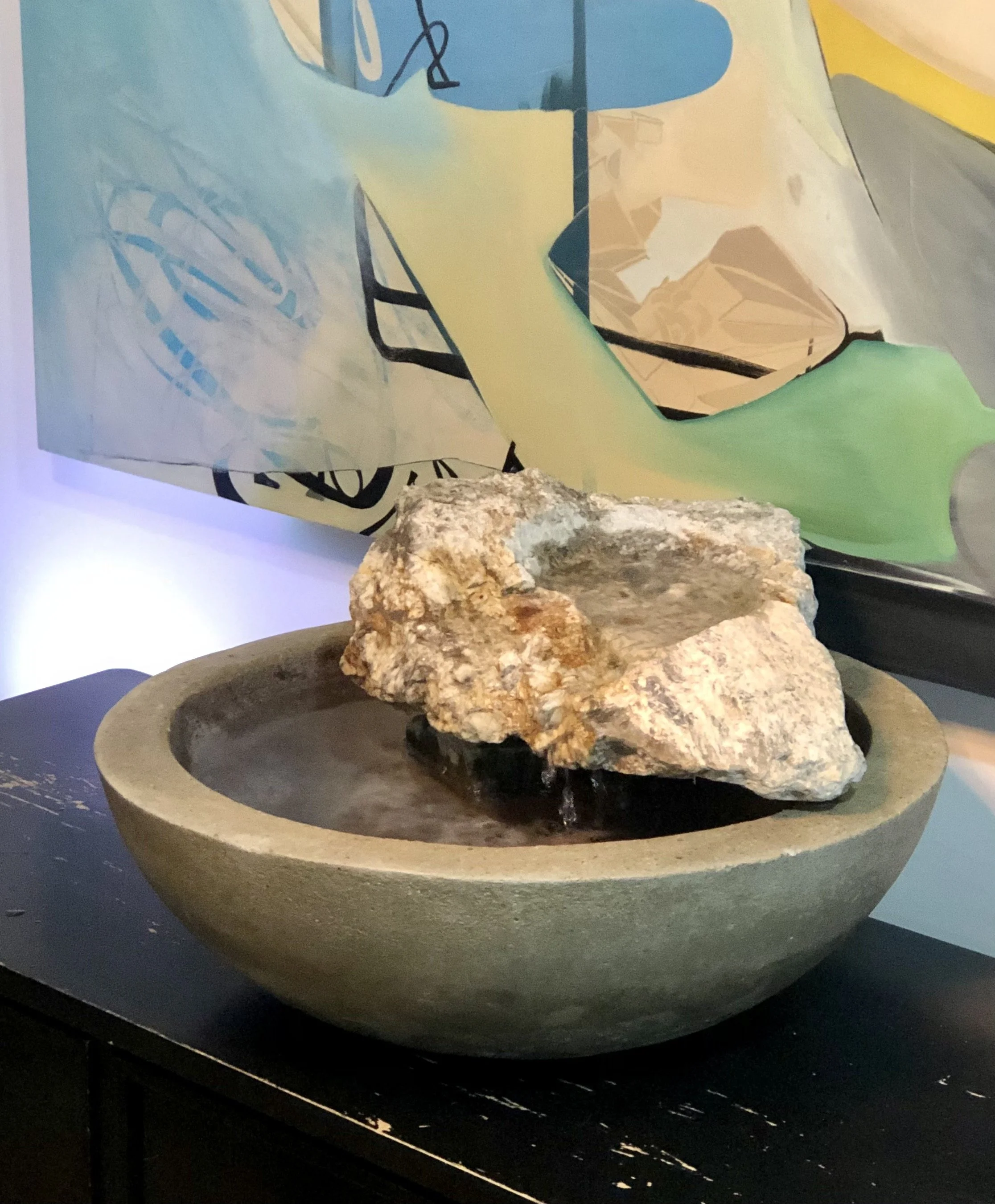 Mountain, City and Sea Series Fountain, 2021.