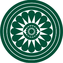 Circular geometric pattern with radial symmetry and layered concentric circles.