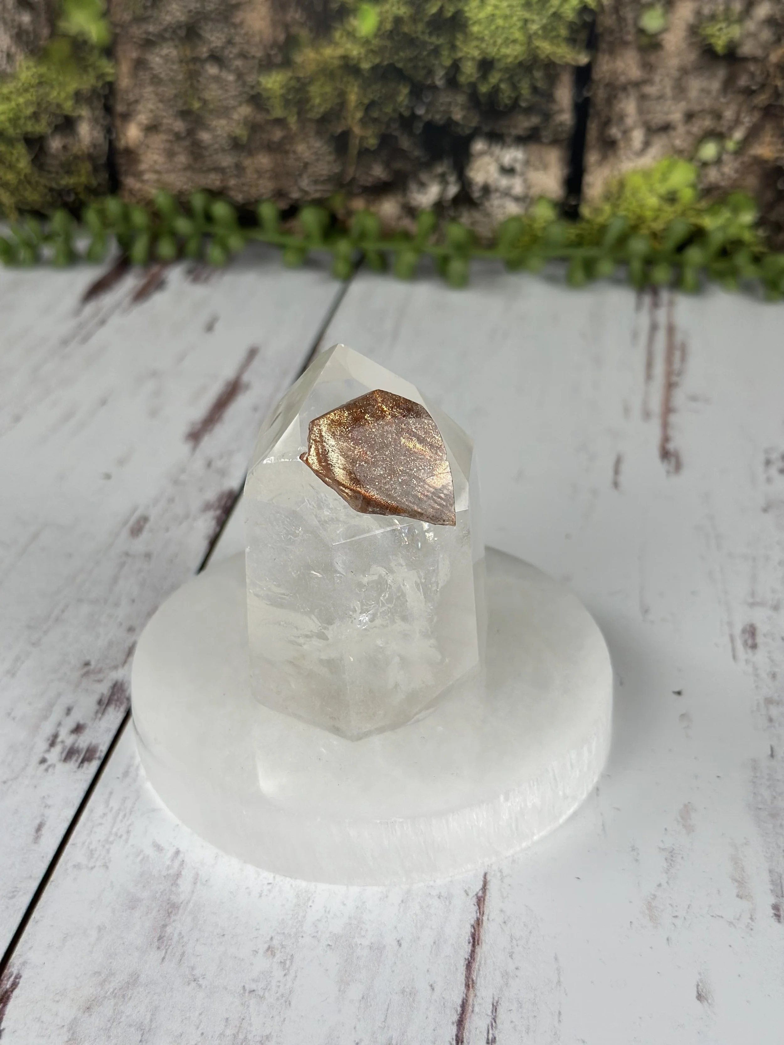 Purple Haze Sunstone Gemstone Tanzania #31