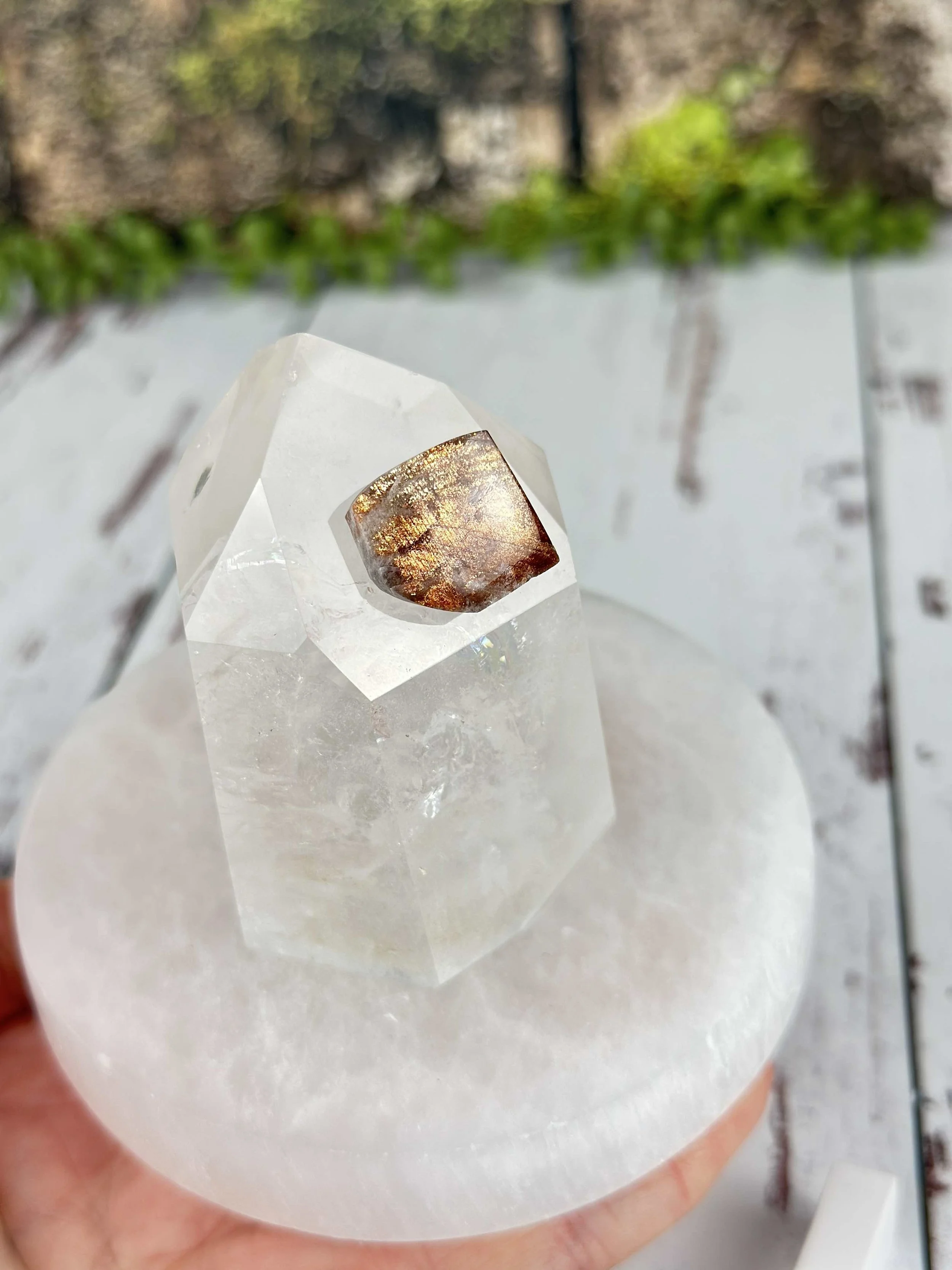 Purple Haze Sunstone Gemstone Tanzania #19