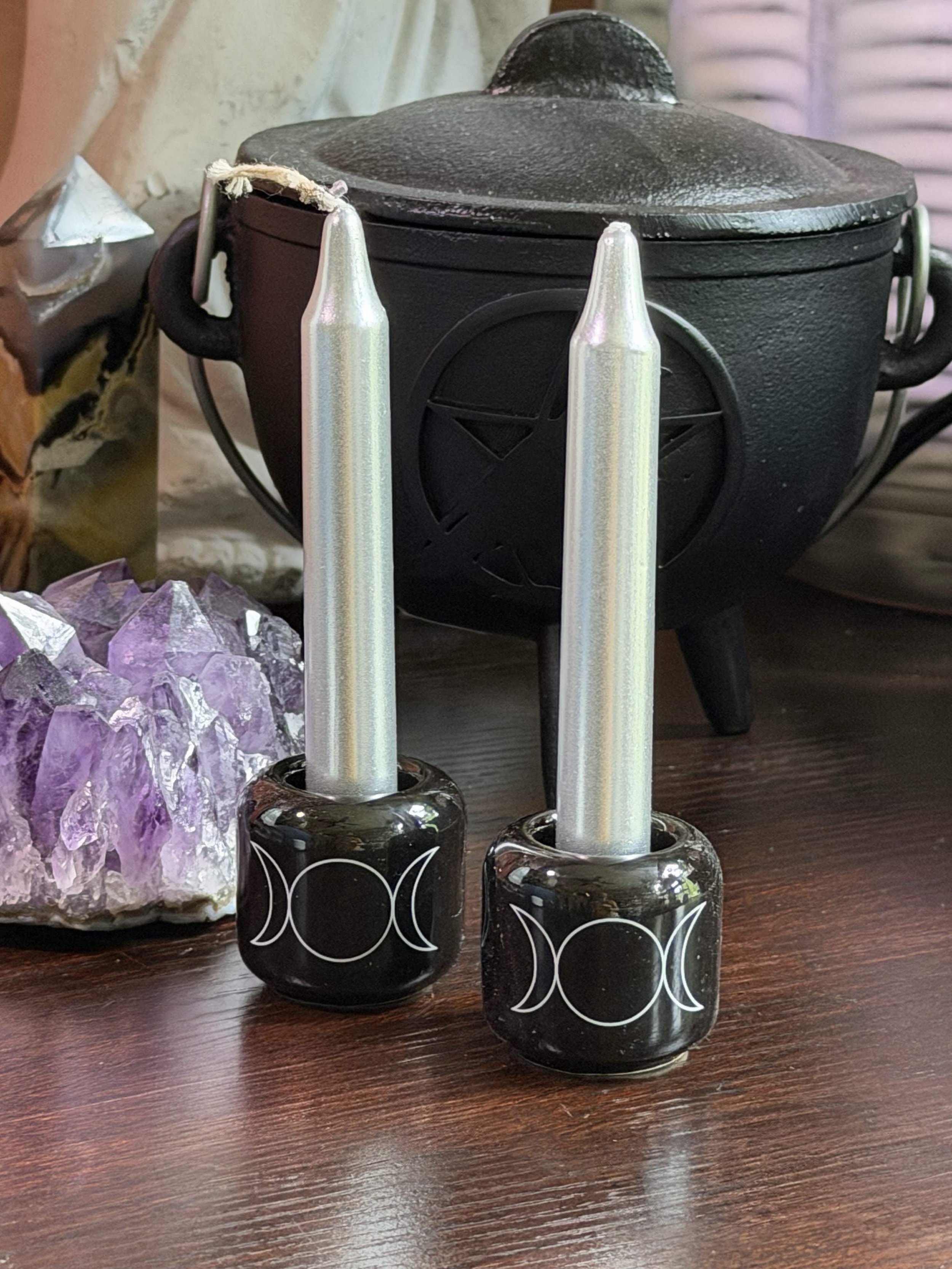 TRIPLE MOON CHIME CANDLE HOLDER BLACK.jpeg