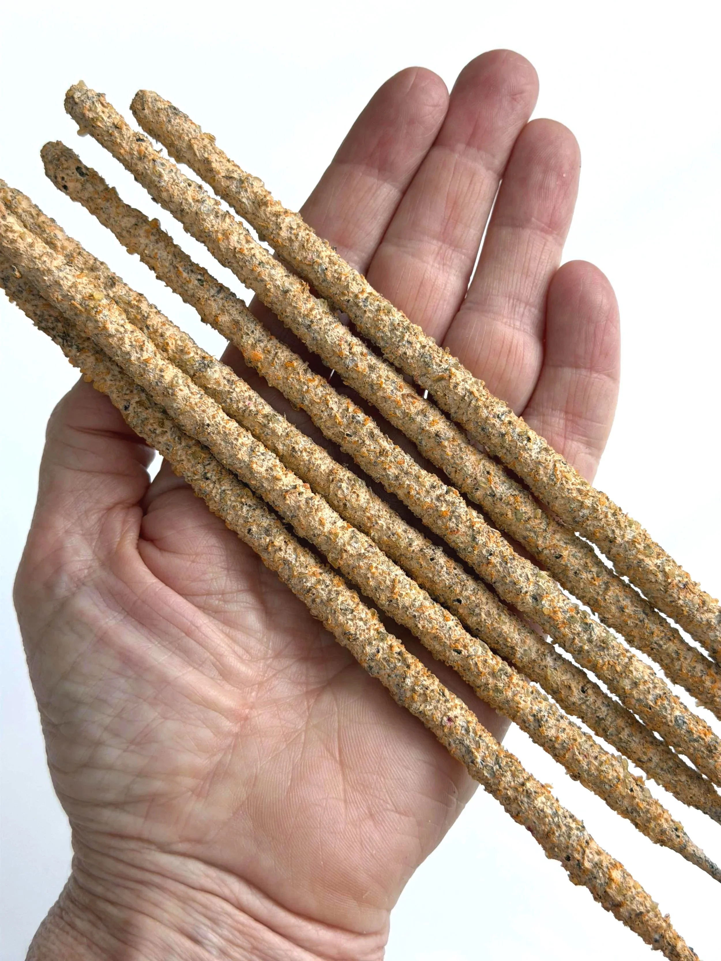 Handcrafted Artisan Mayan Copal Frankincense and Amber Resin Incense Sticks 11"
