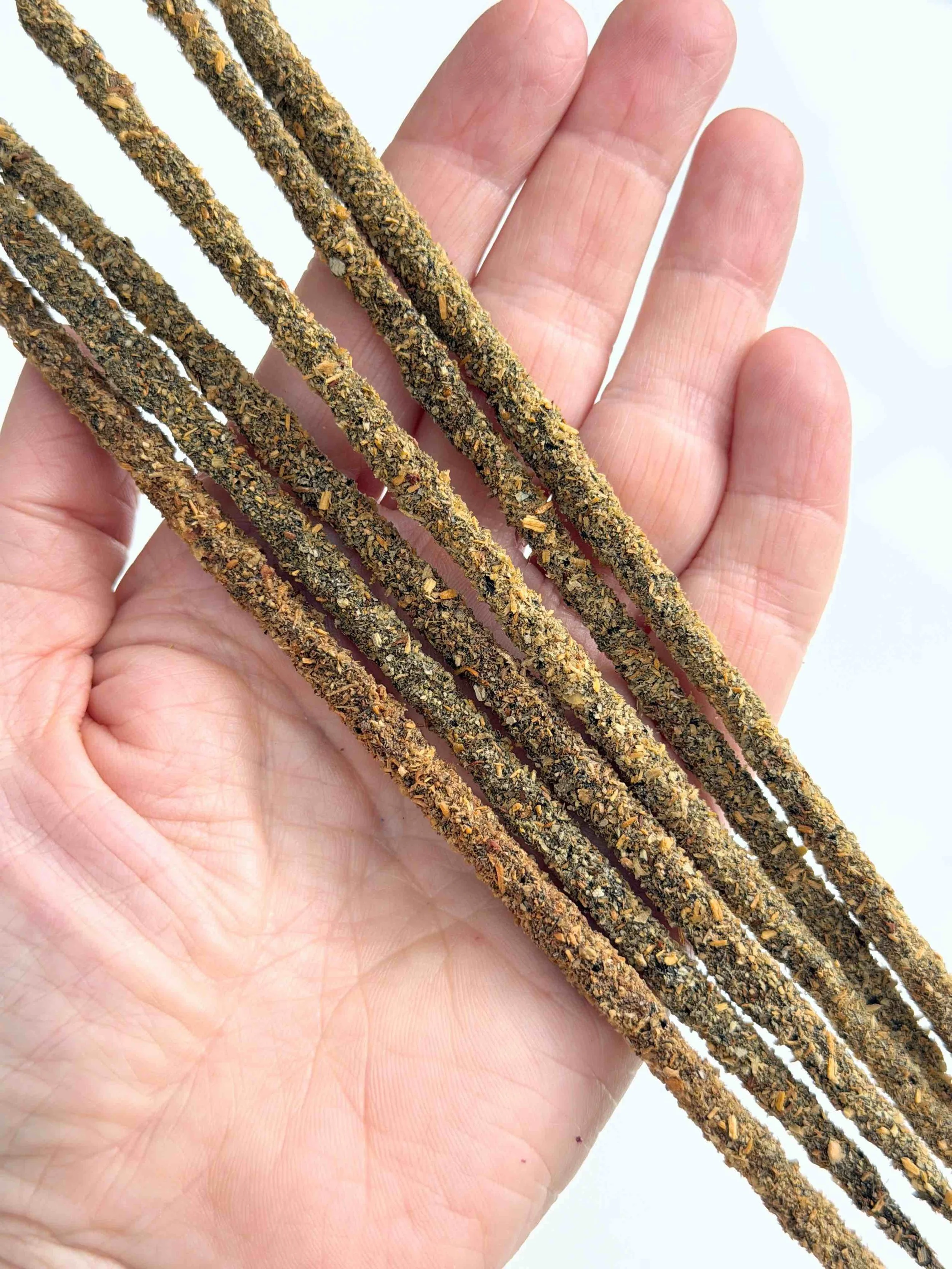 Handcrafted Artisan Palo Santo and California White Sage Incense Sticks 11"