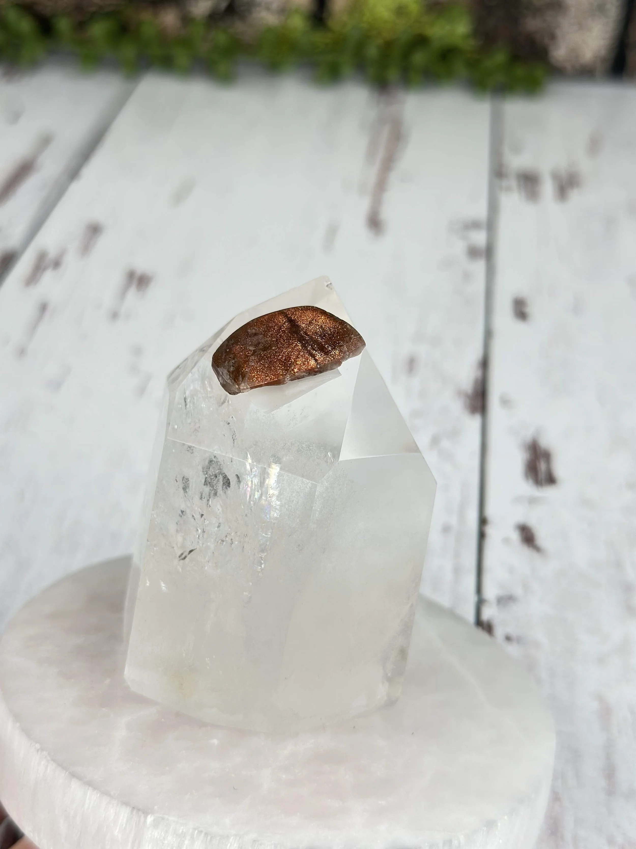 Purple Haze Sunstone Gemstone Tanzania #4