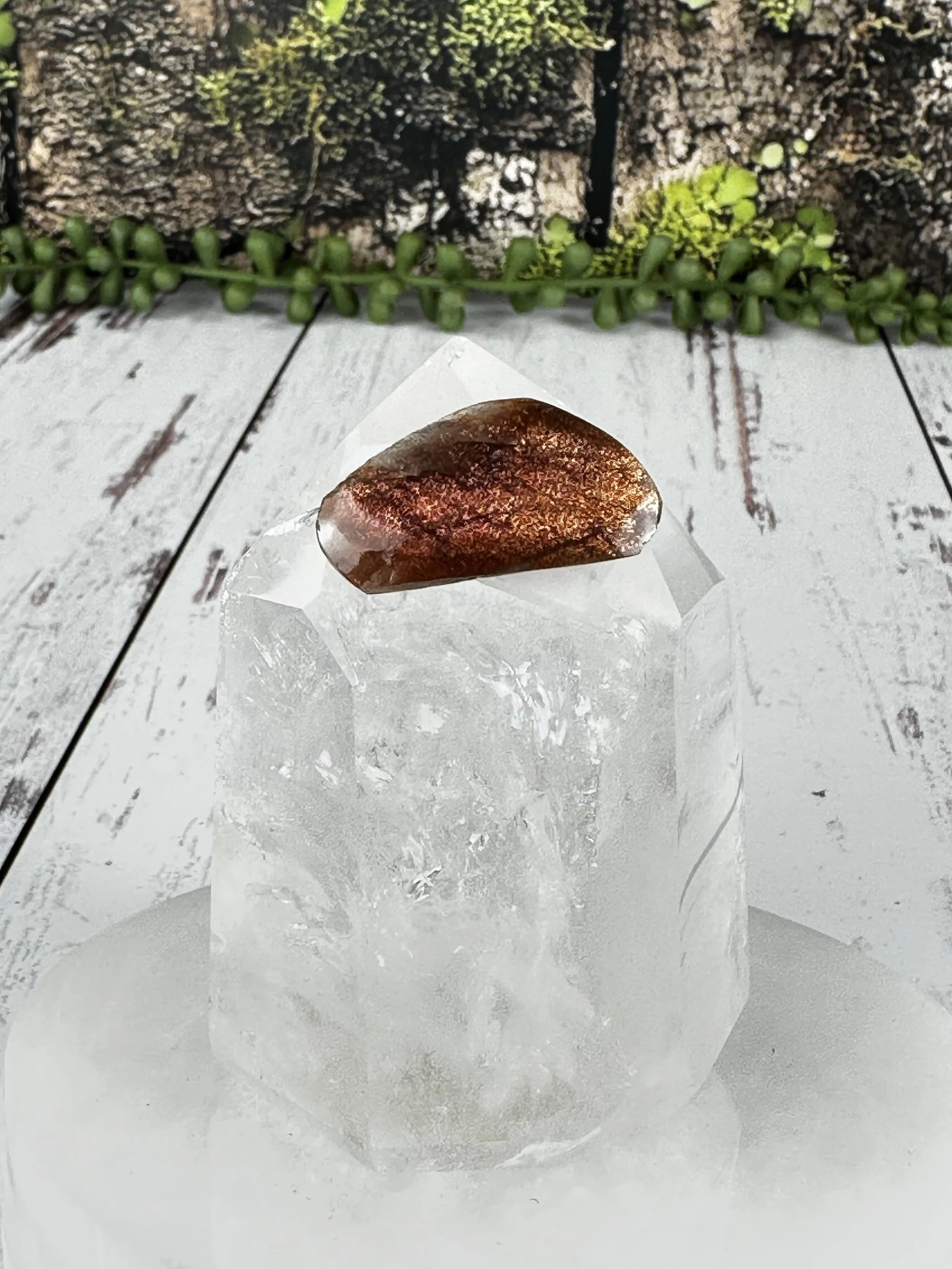 Purple Haze Sunstone Gemstone Tanzania #27