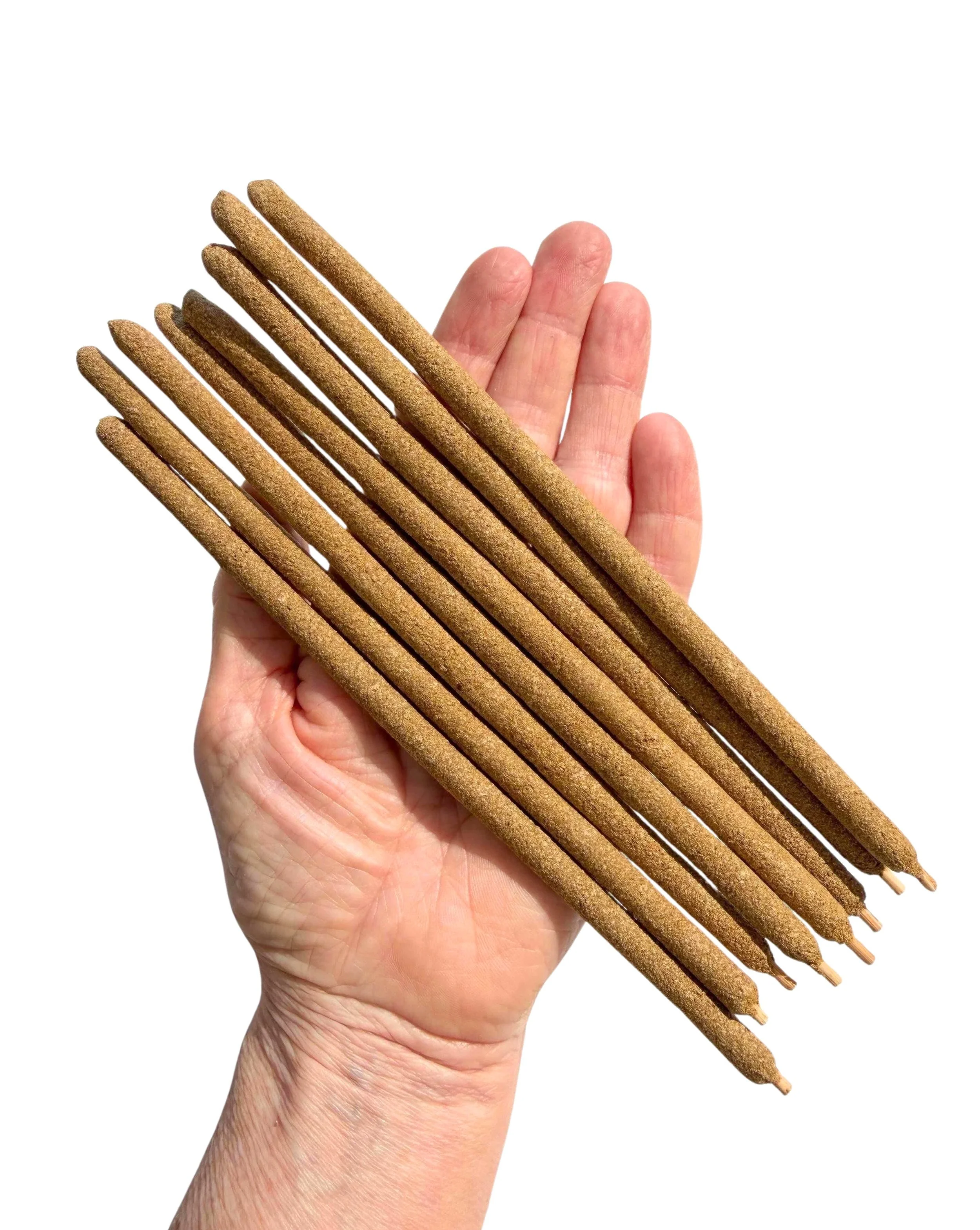 Handcrafted Artisan Palo Santo Thick Incense Sticks 8"