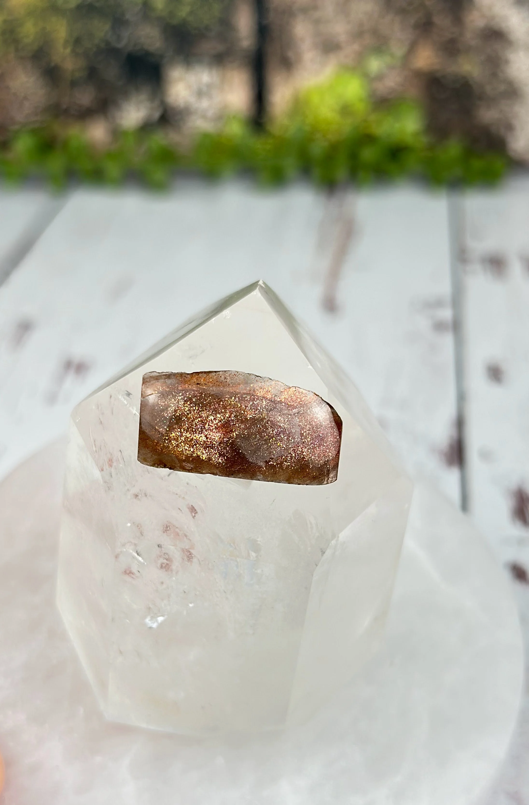 Purple Haze Sunstone Gemstone Tanzania #6