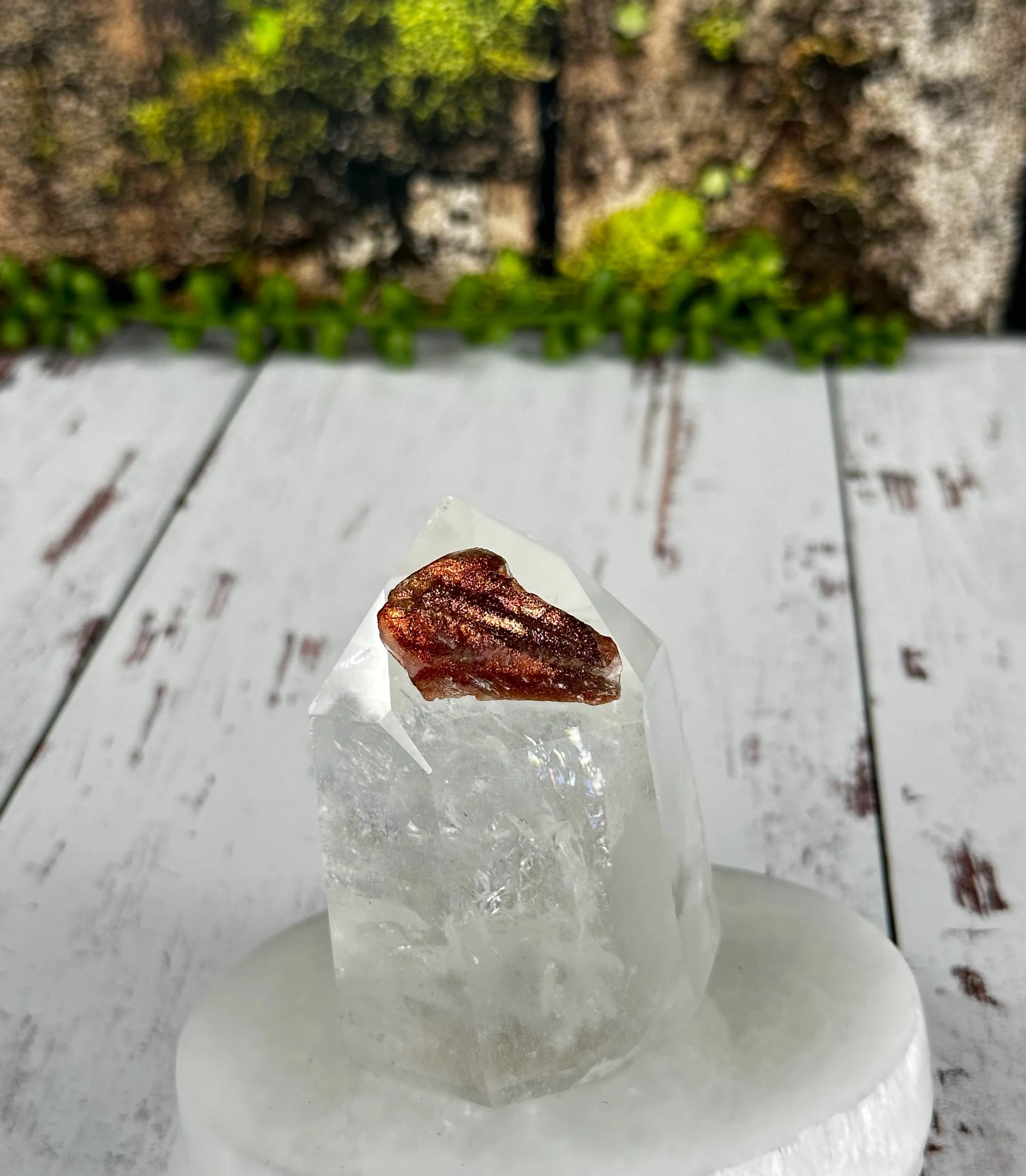 Purple Haze Sunstone Gemstone Tanzania #21