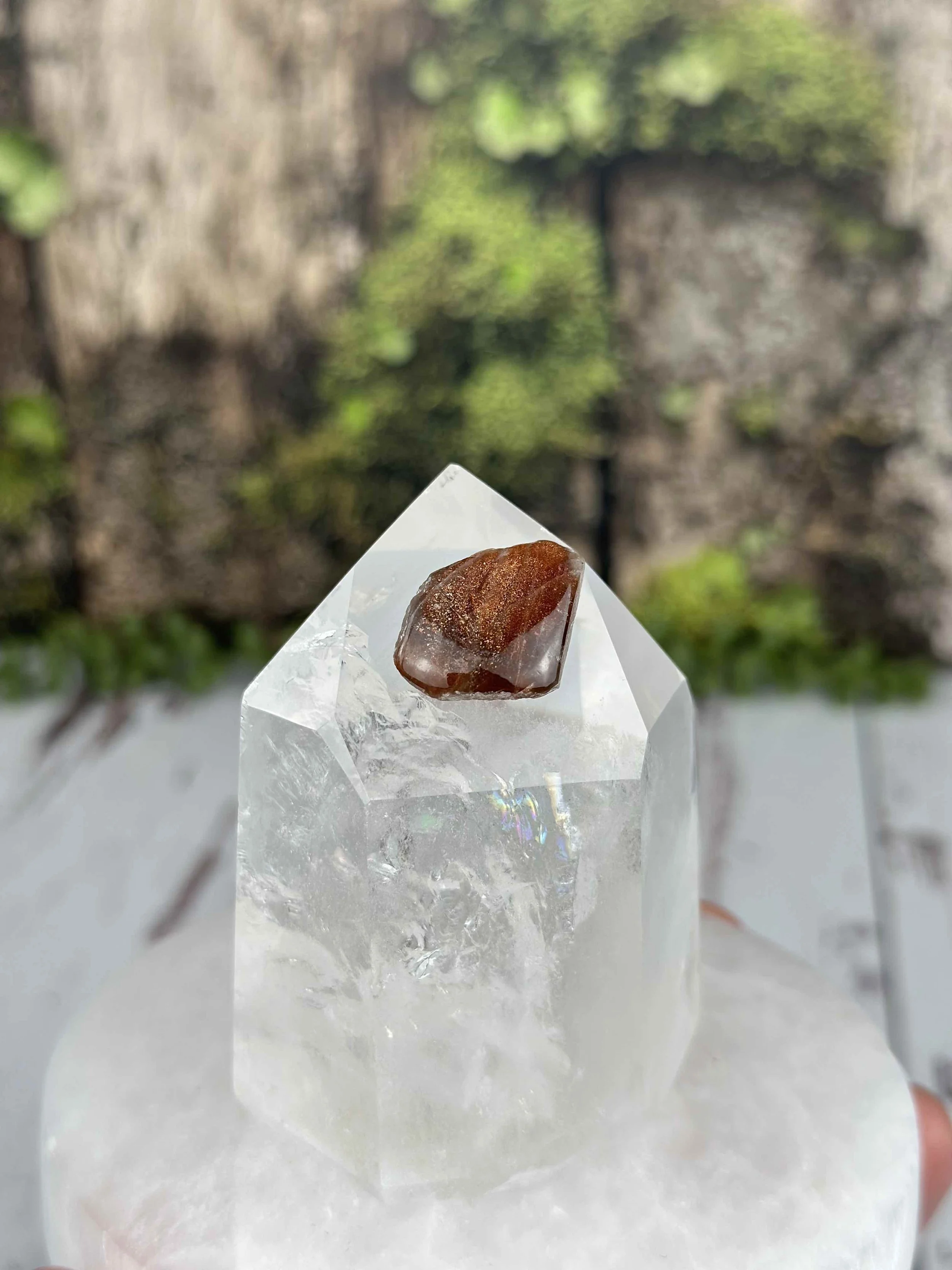 Purple Haze Sunstone Gemstone Tanzania #7