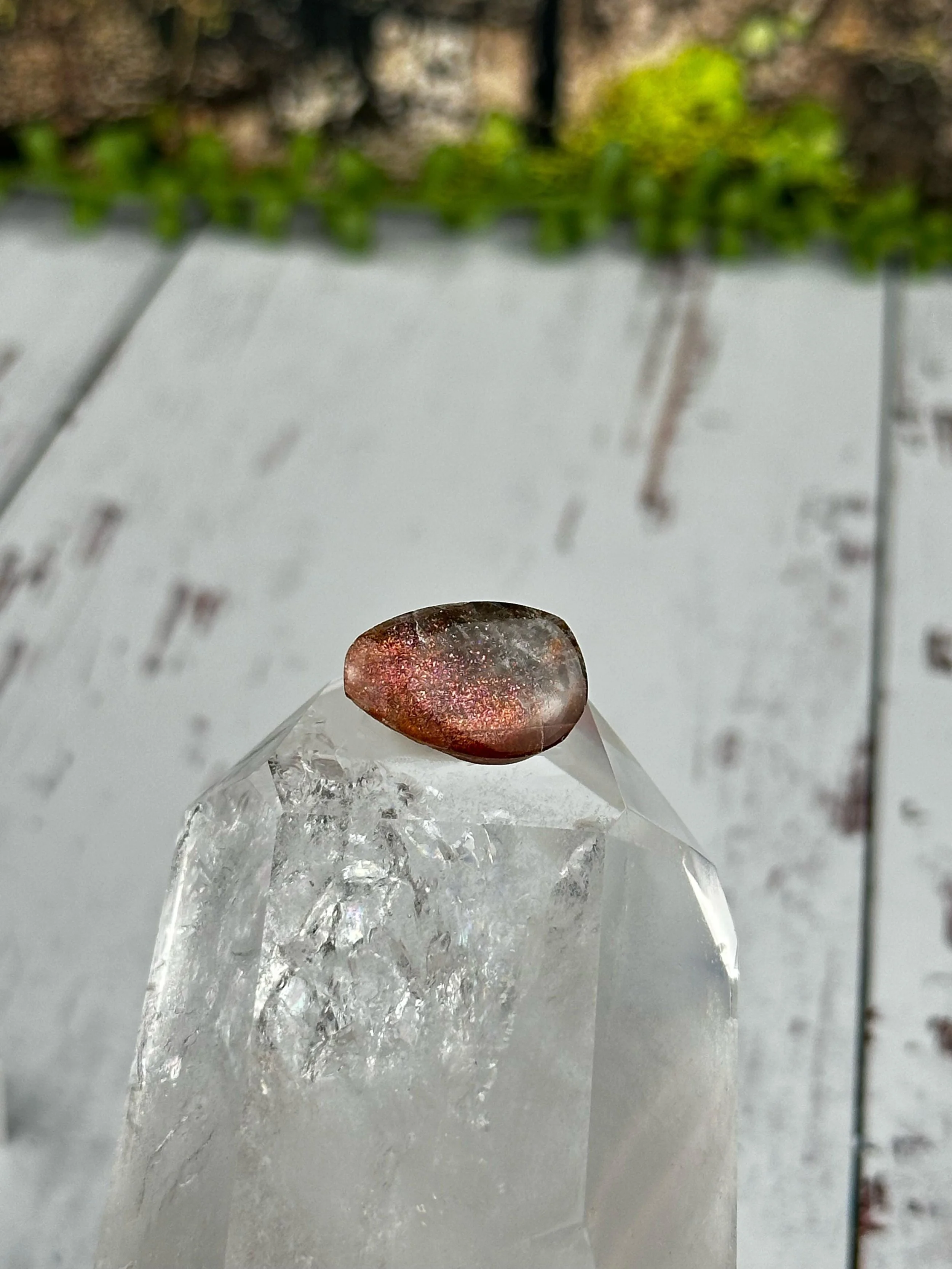 Purple Haze Sunstone Gemstone Tanzania #10