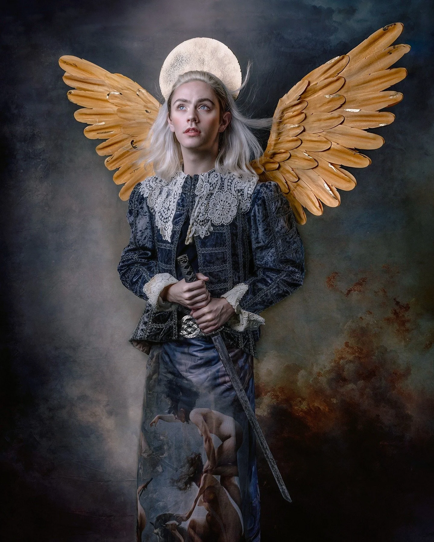 St. Michael the Archangel ✝🗡

A much-needed prayer for these dark days.

"Saint Michael the Archangel, defend us in battle. Be our protection against the wickedness and snares of the devil; May God rebuke him, we humbly pray; And do thou, O Pri