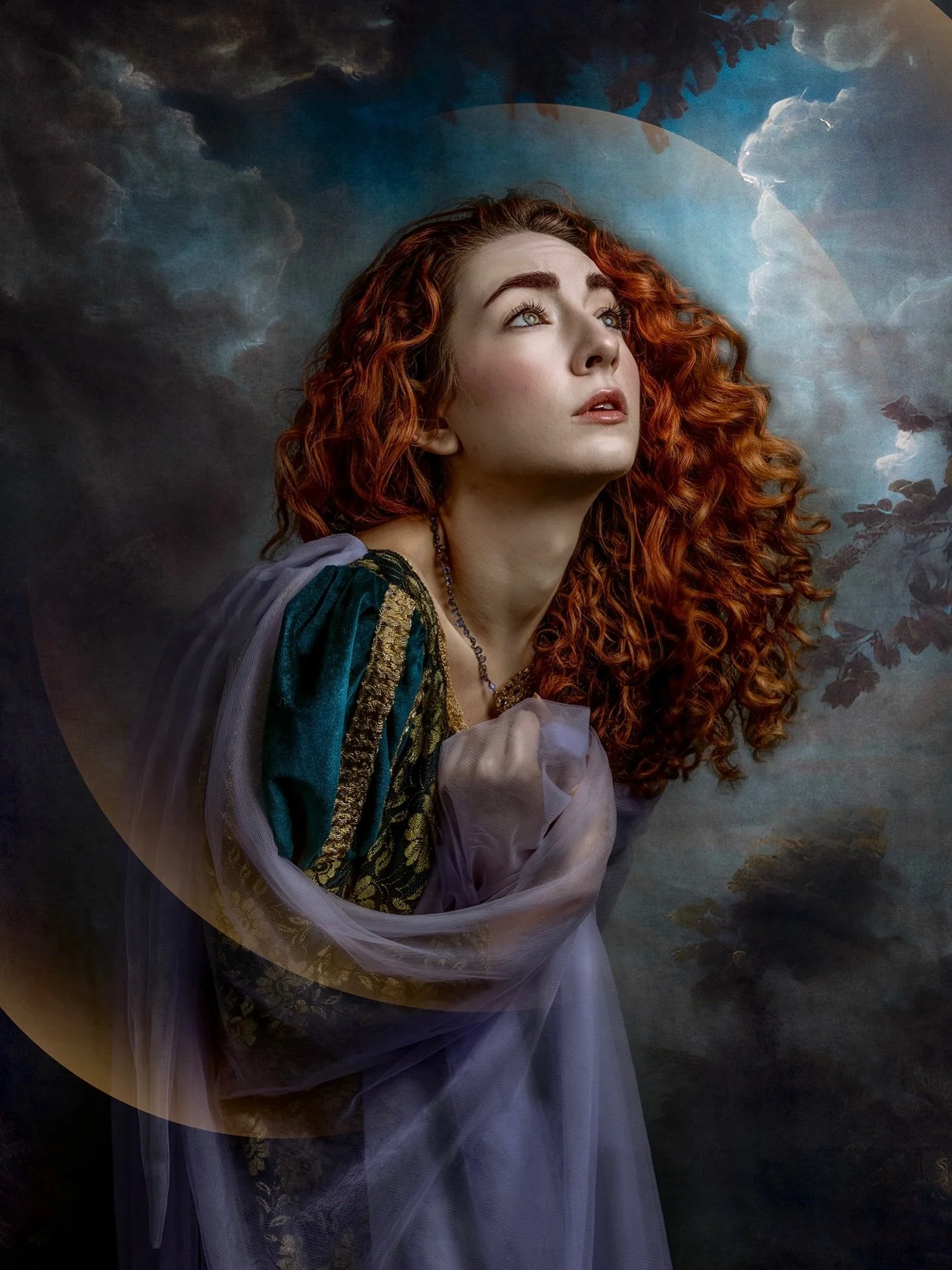 The Visitation
.
.
.
Muse: @francescaquici 
Backdrop: @framatica.backdrops 
Styling and hand retouch @julieherbertadamsportraits .
.
.
.
#fineartphotograph #visualstorytelling #soulfulportraits #painterlyphotos #noai