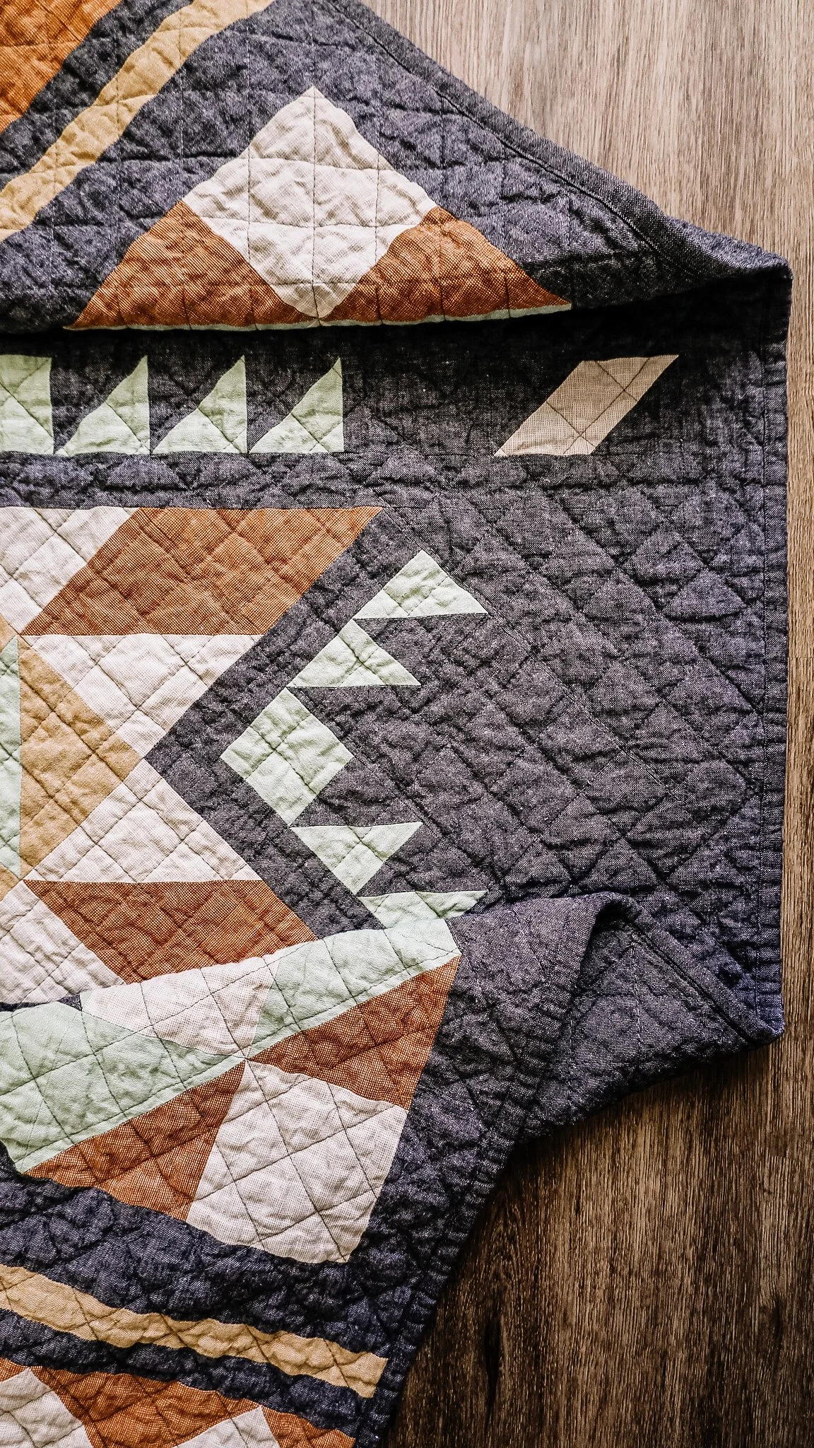 "Hacked" Bristlecone Pine Essex Linen Kit — Coronado Quilt Co