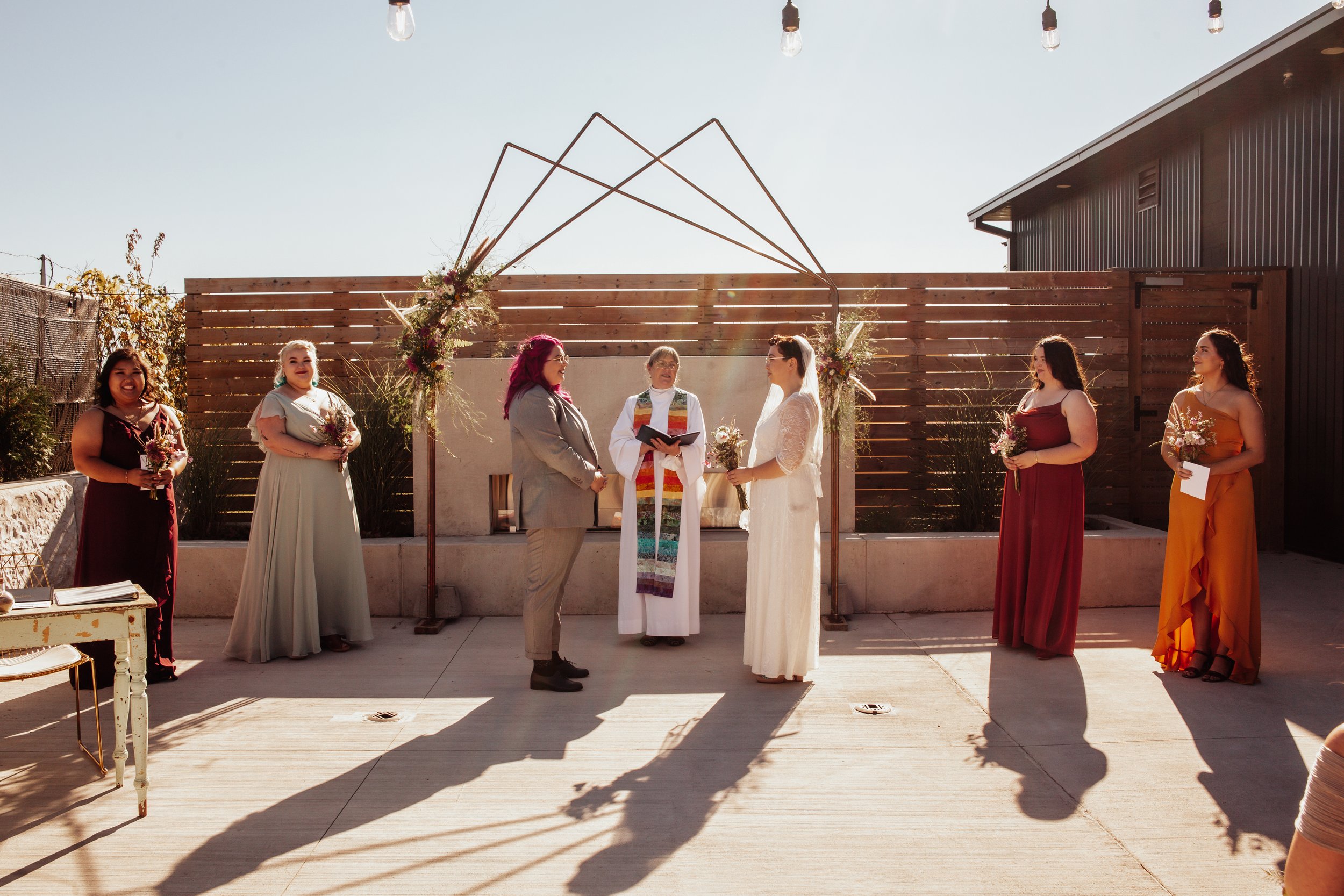 Kayla and Chelsea's Storehouse 408 Wedding 