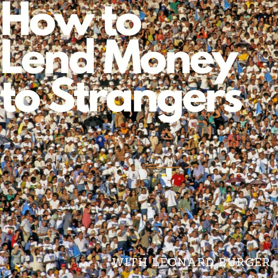 Crowdfunding the fintech revolution, with Leonard Burger