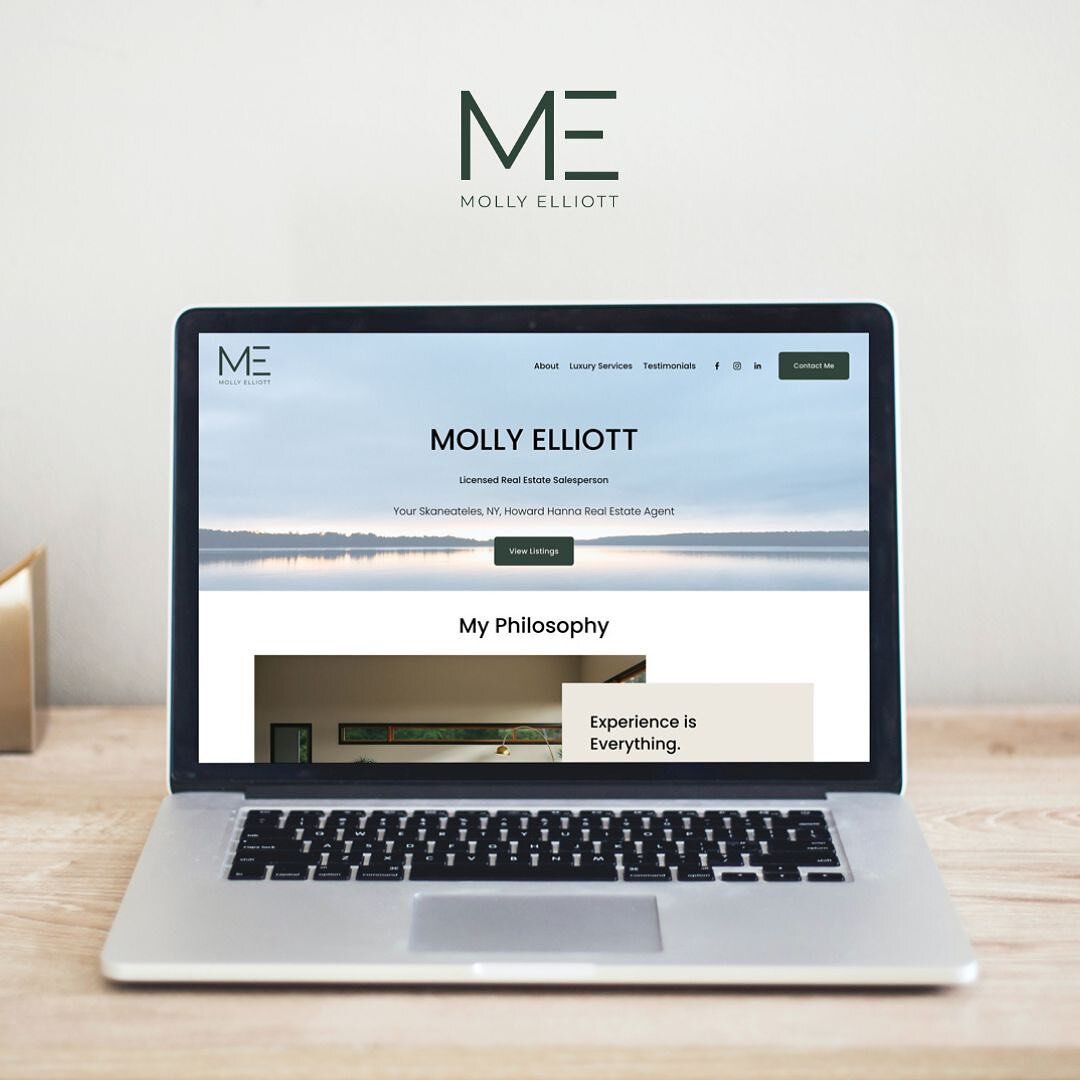 New client partner: Thank you to @skaneateles_molly_realtor for trusting us to revamp your brand and online presence.

#branding #logodesign #creative #webdesign #digitalmarketing #marketing #skaneateles #skaneatelesny