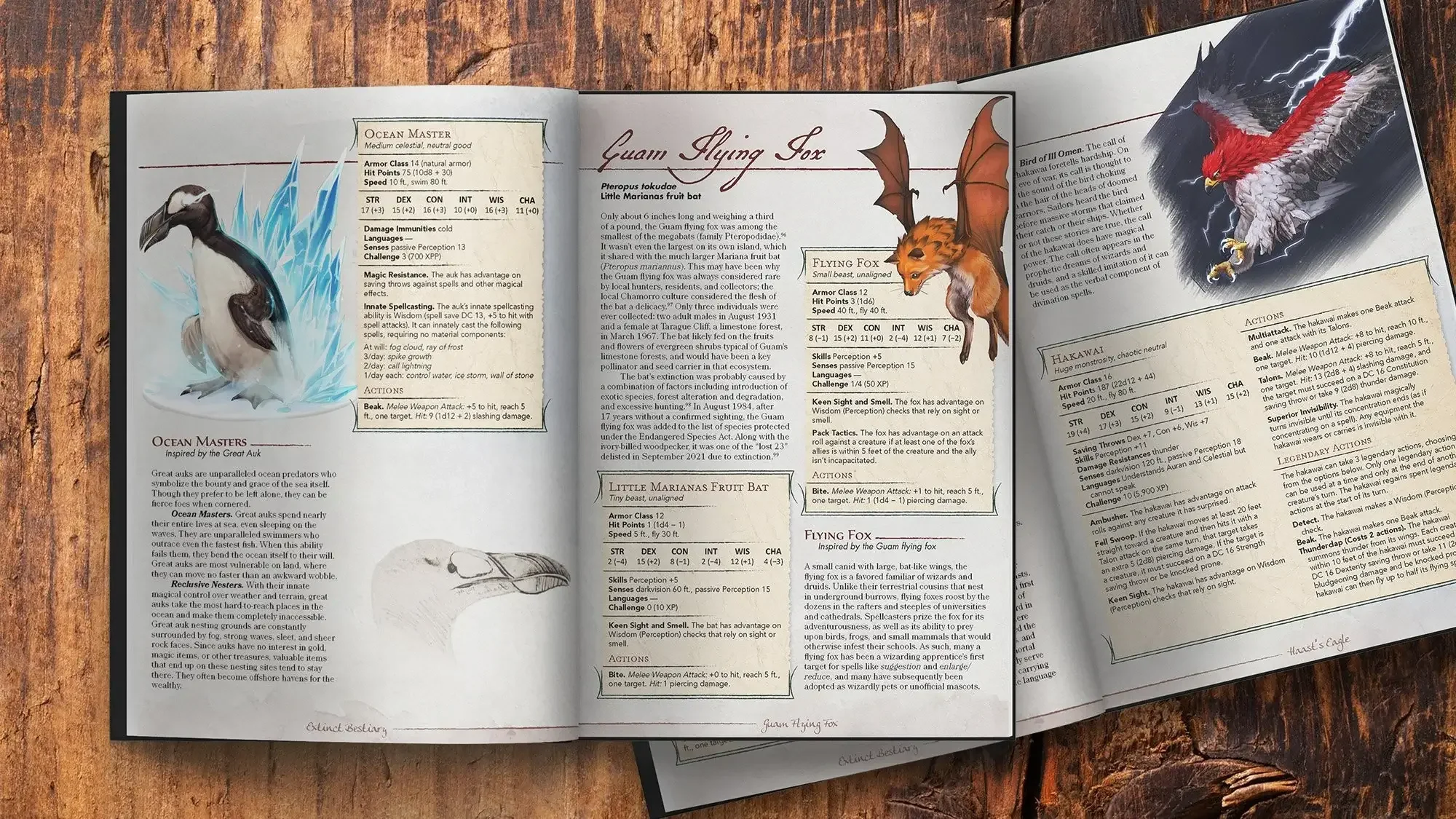 Use DND To Teach Biology and Conservationism With This Monster Manual 
