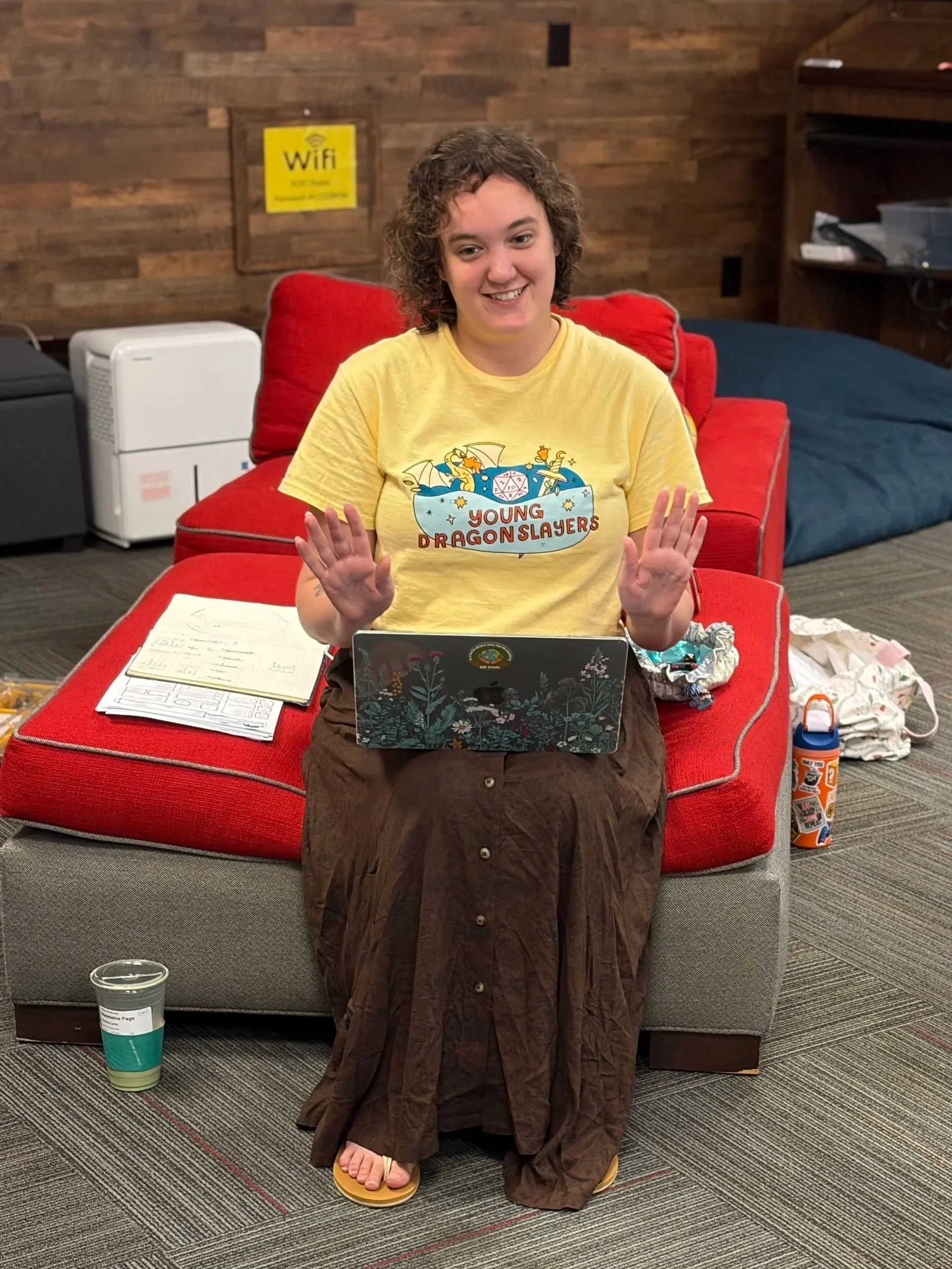 Maddy Page, Education Coordinator at Young Dragonslayers, describes an adventure to her D&D players.