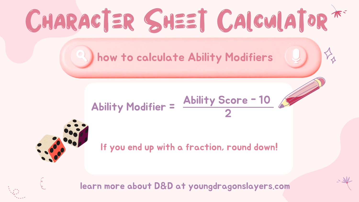 Ability Score Calculator | Generating Ability Scores – CTMLAE