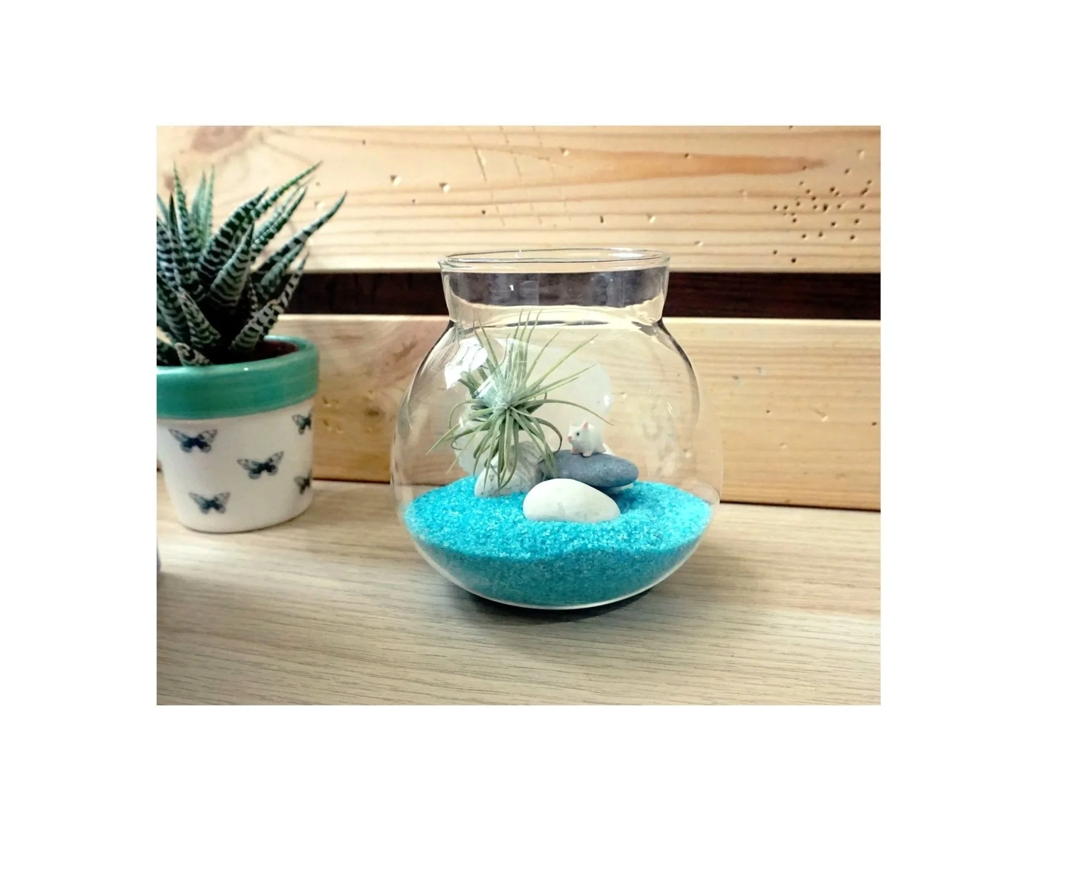 Turquoise Blue Coloured Sand