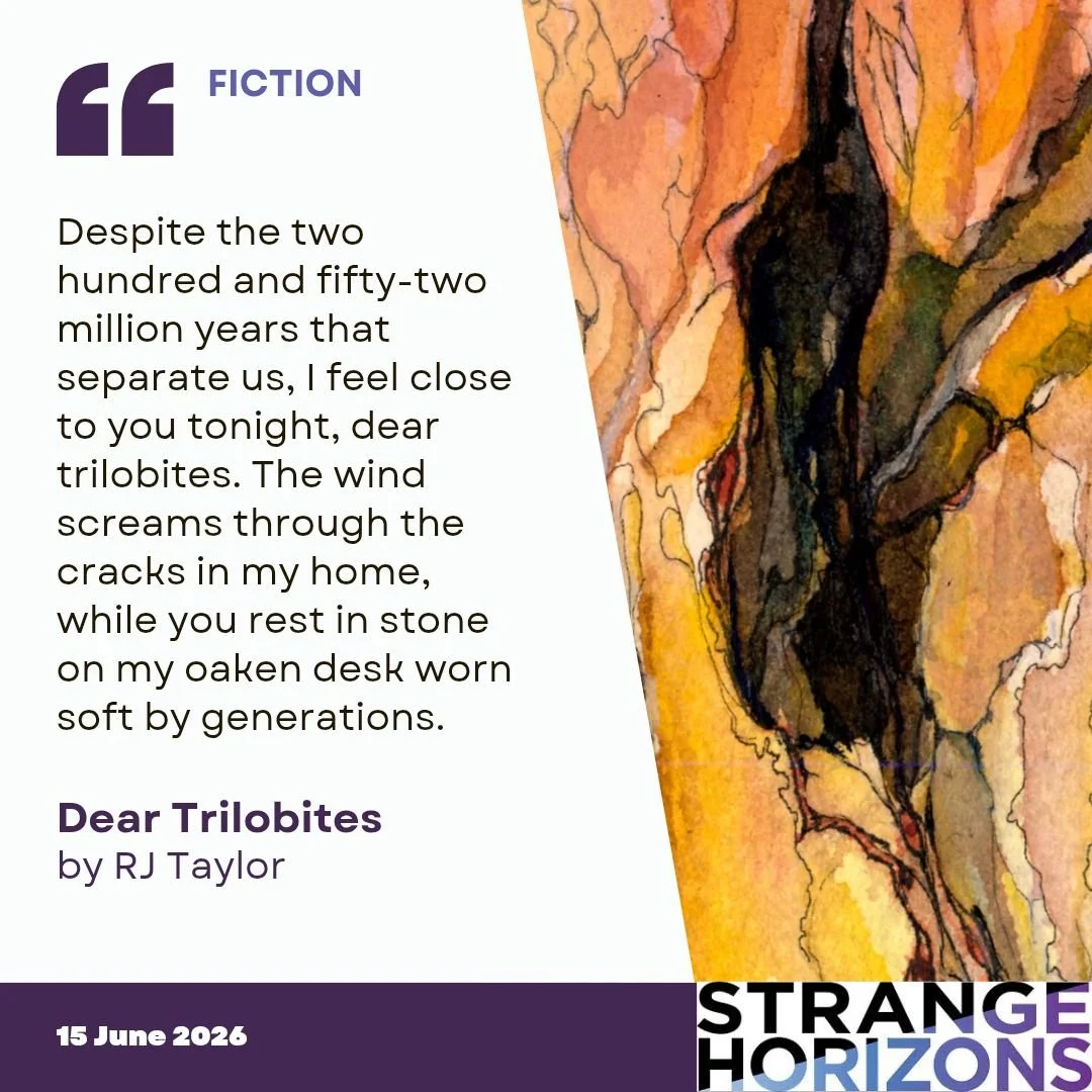 Opening of Dear Trilobites by RJ Taylor