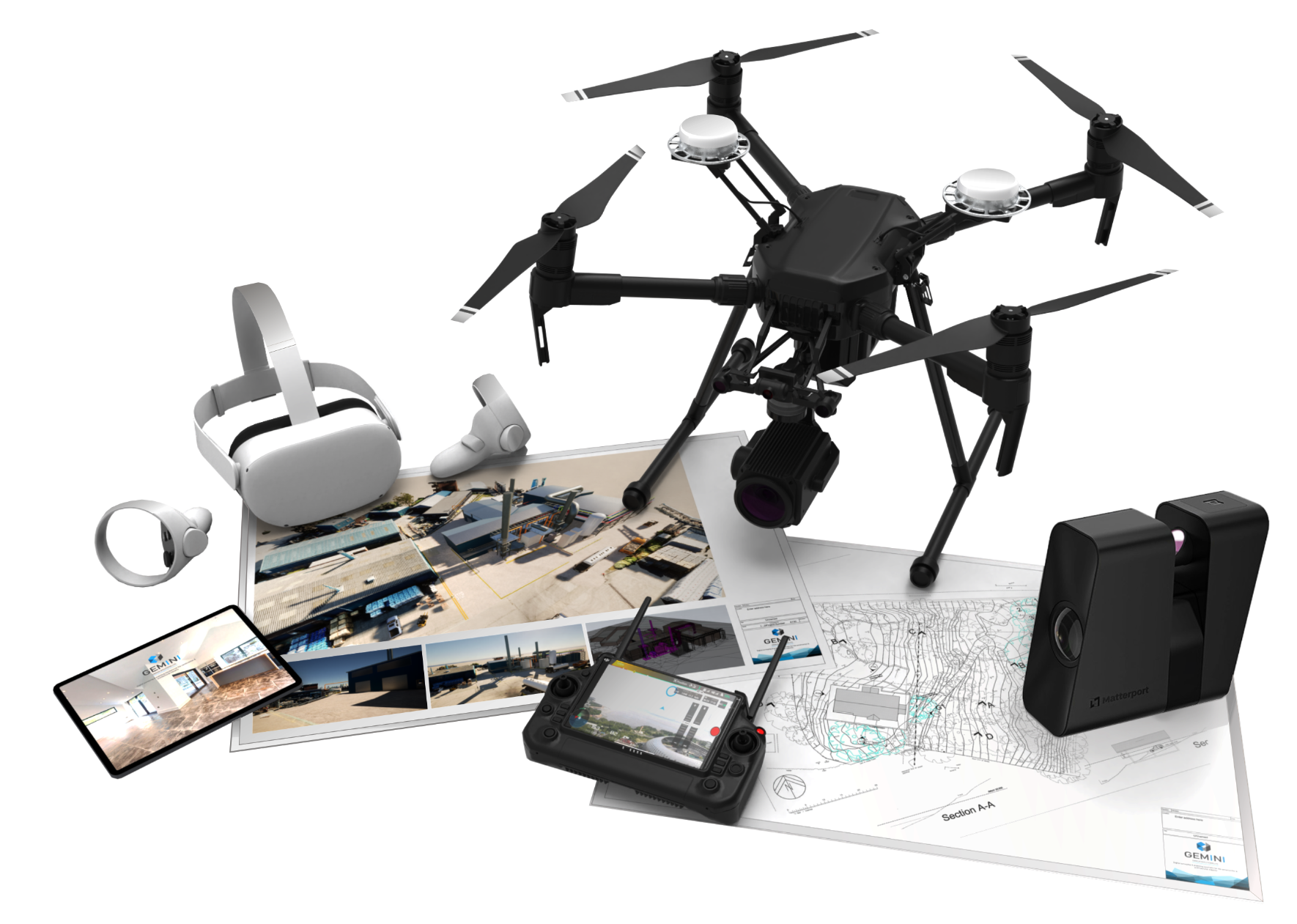 Drone surveys, 3D surveying, Photogrammetry