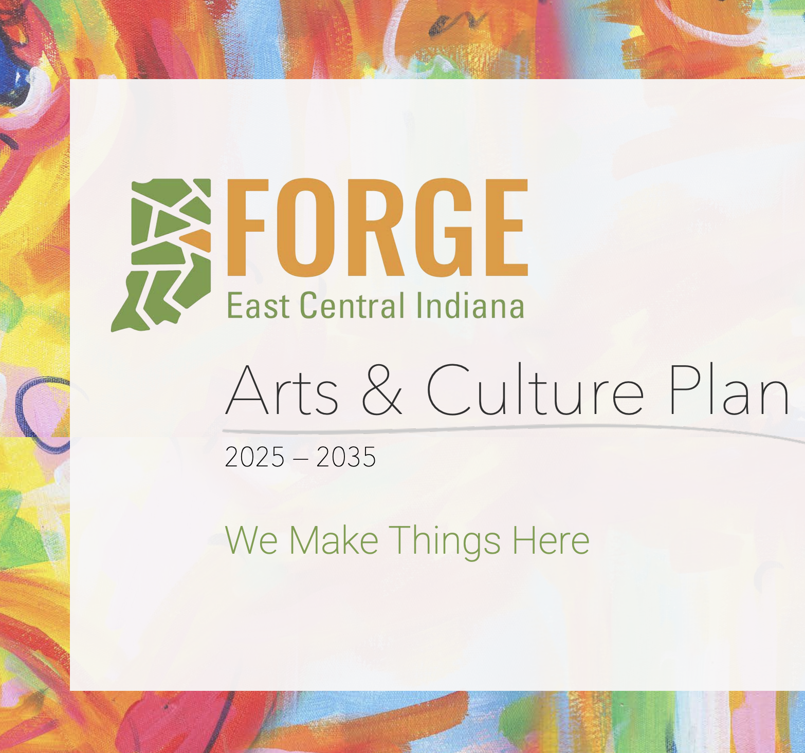 East Central Indiana launches Arts &amp; Culture roadmap, bids for $65M state funding