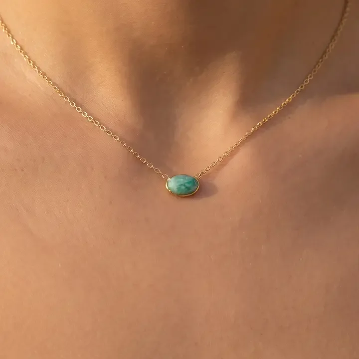 Turquoise Gemstone Necklace