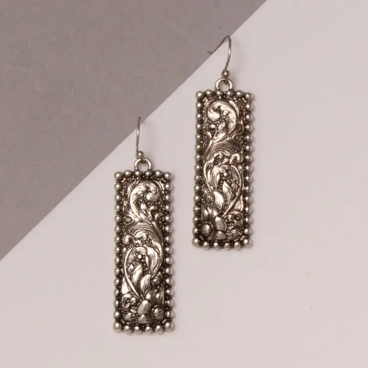 Western Filigree Dangle Earrings