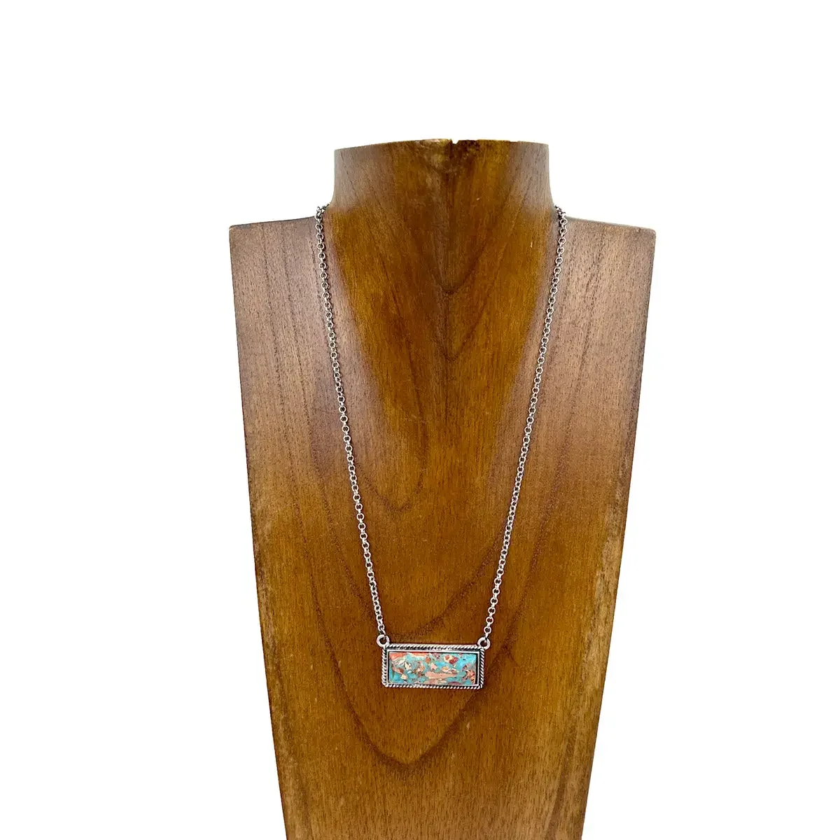 Mosaic Charm Necklace