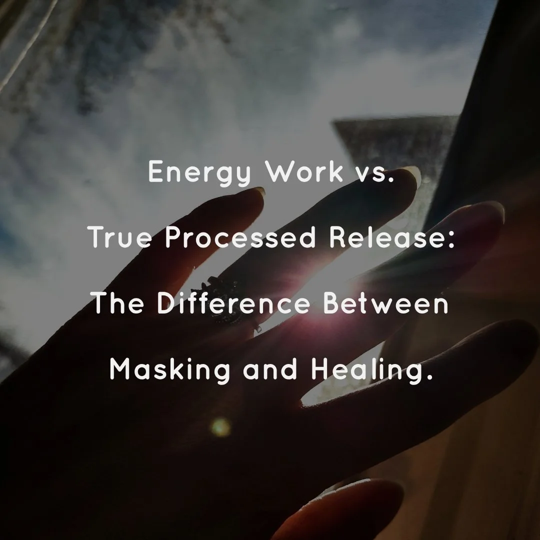 Energy Work vs. True Processed Release