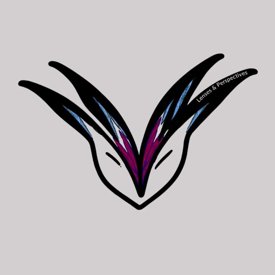 Lenses & Perspectives logo by Mai Ka