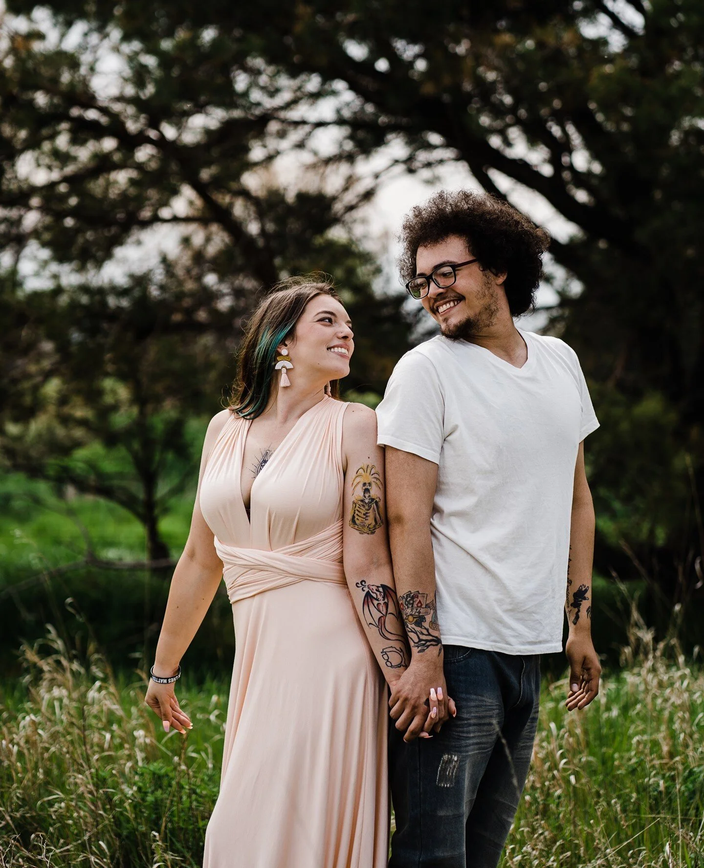 Scar + Derek were such a fun, beautiful, and joyful couple to work with.  They knew just how to pose in front of the camera, and it was so clear how in love these two are.  My heart was bursting with how adorable they were!❤️⁠
⁠
What are your favorit