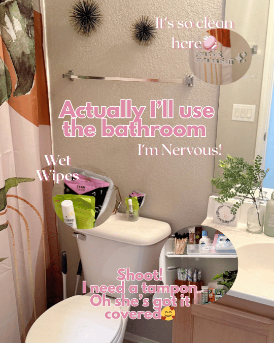 Brazilian Wax Service Step by Step check in