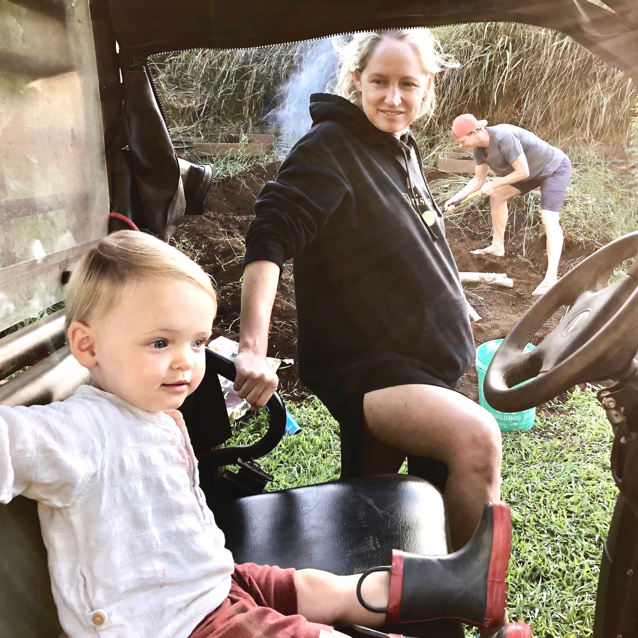 Coco Olena, mama and papa