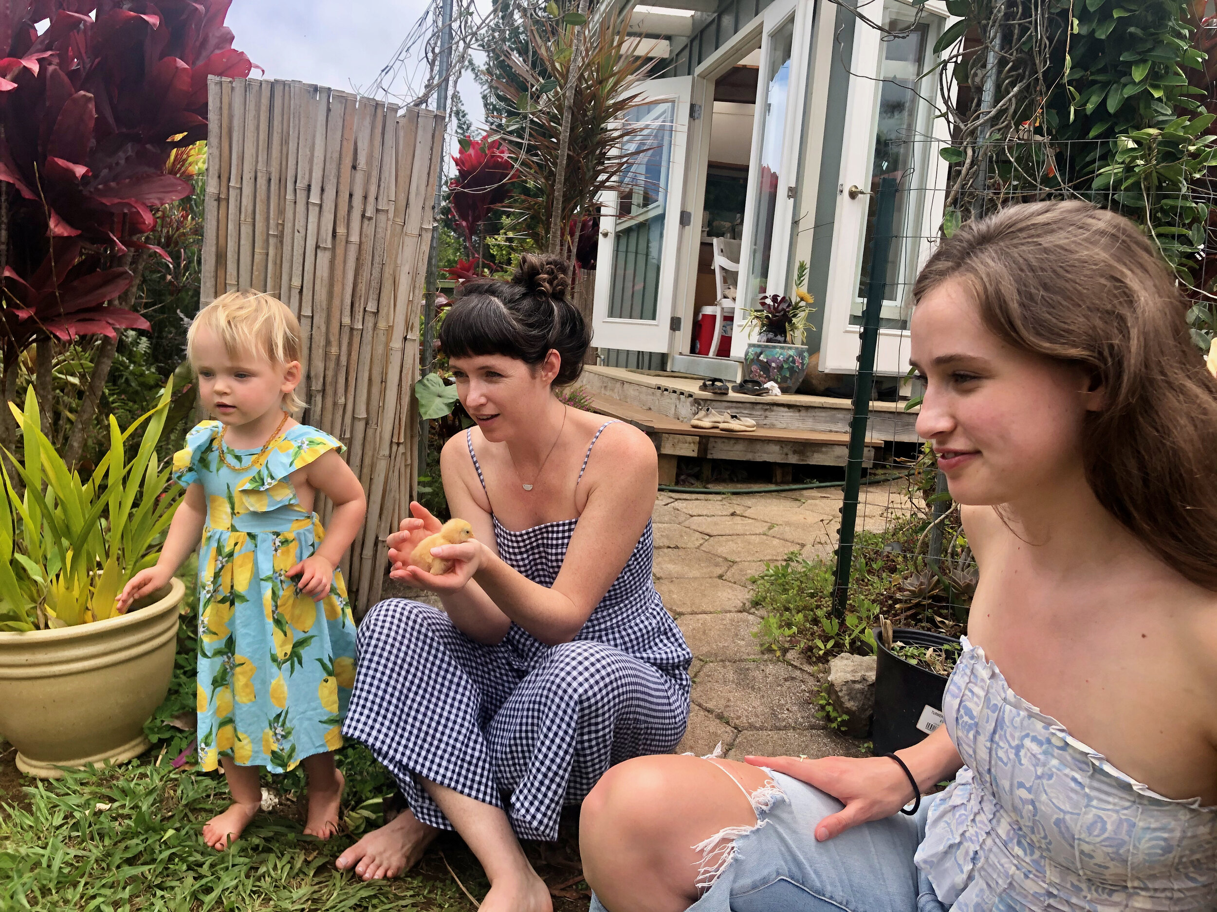 Olena, Melissa and Missa Luz