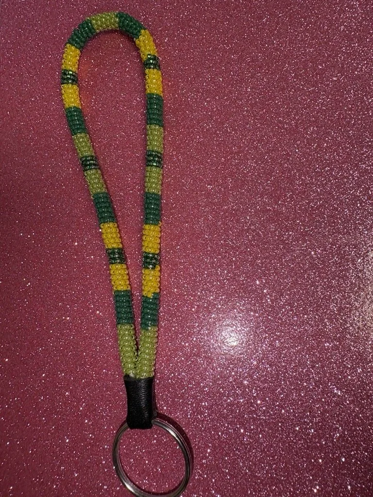 Wristlet - Yellow, Green