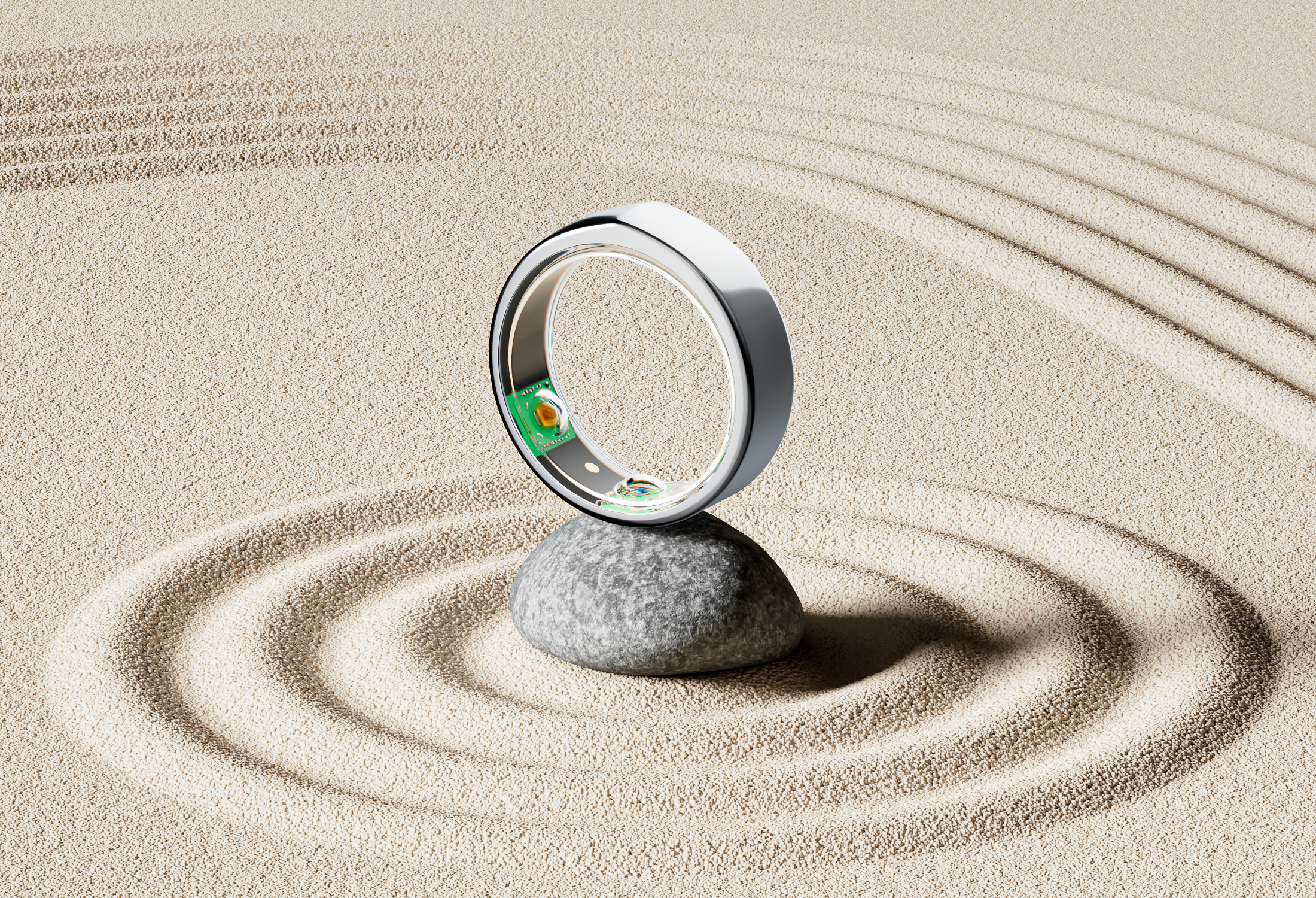 Oura Ring 3D Brand Asset