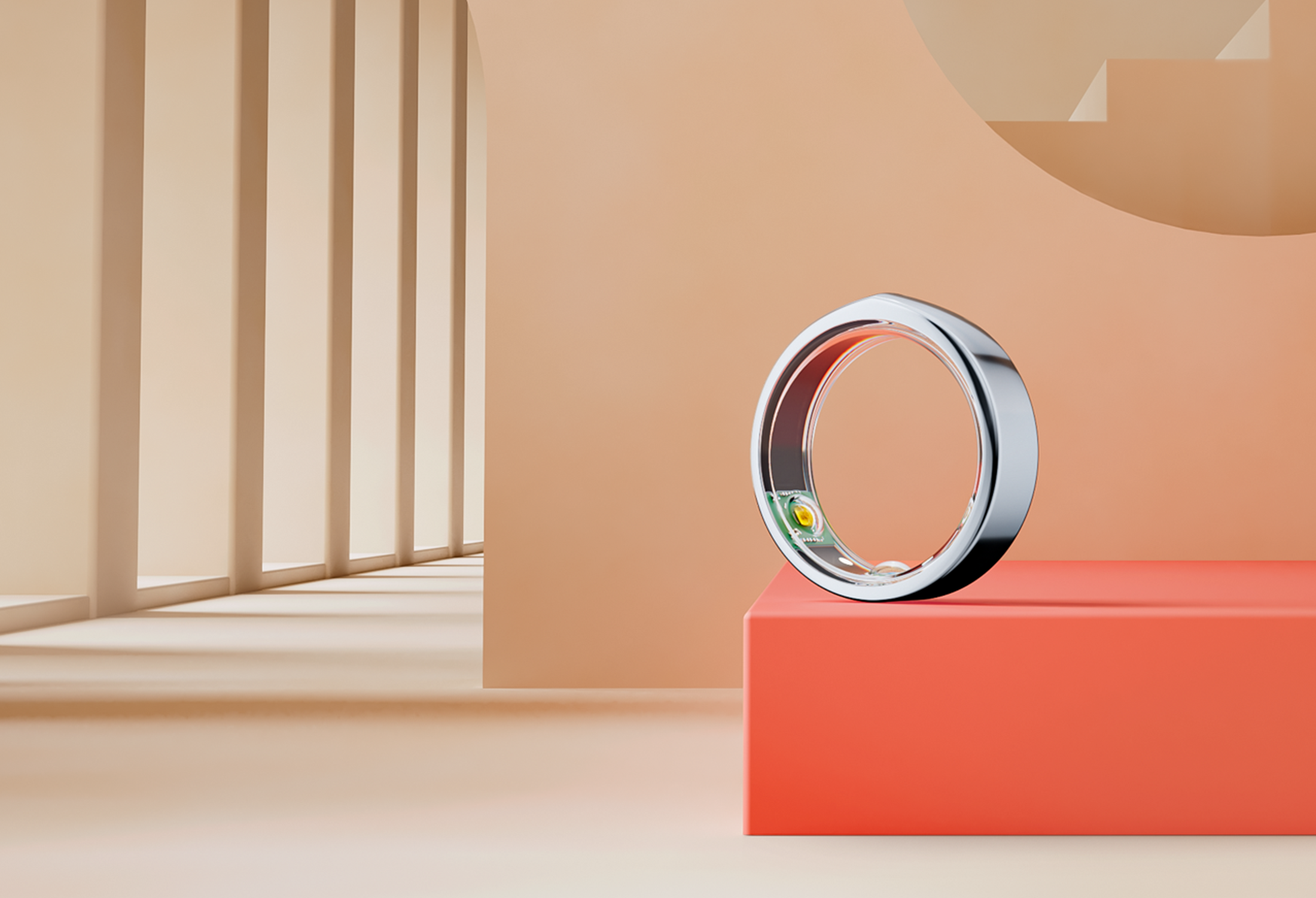 Oura Ring 3D Brand Asset
