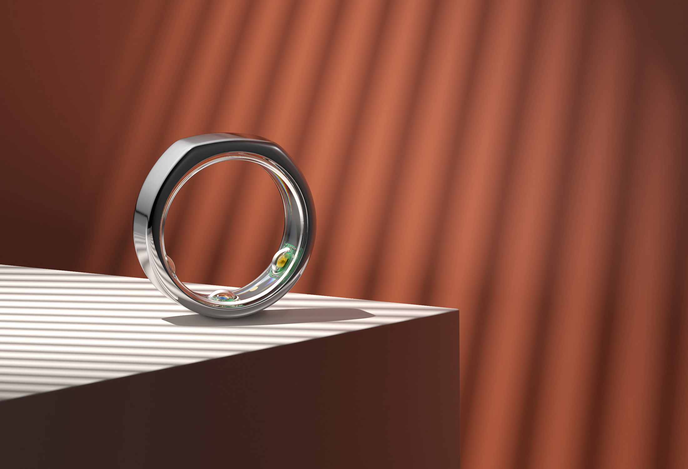 Oura Ring 3D Brand Asset