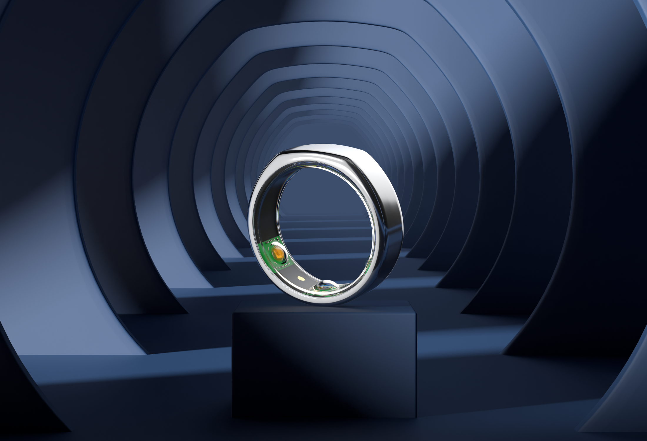 Oura Ring 3D Brand Asset