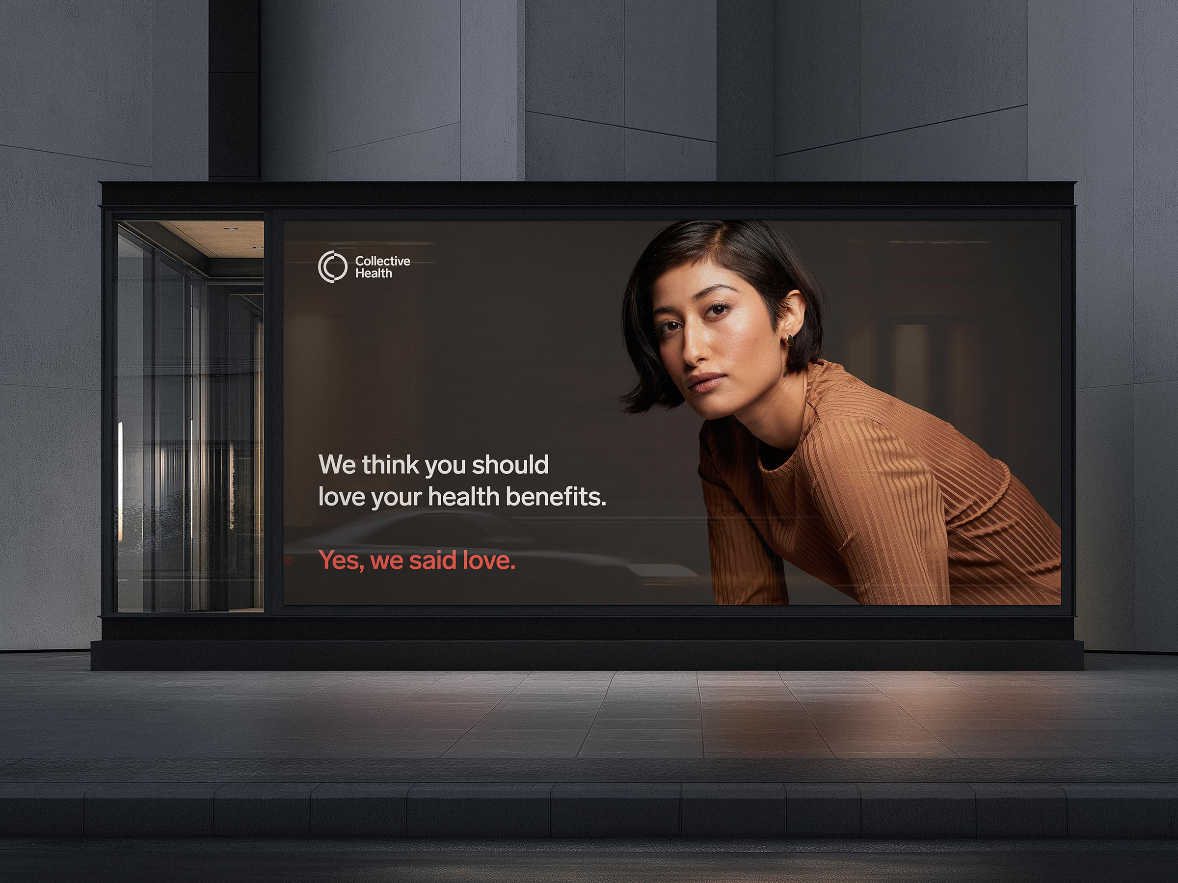 Collective Health OOH Brand Billboard