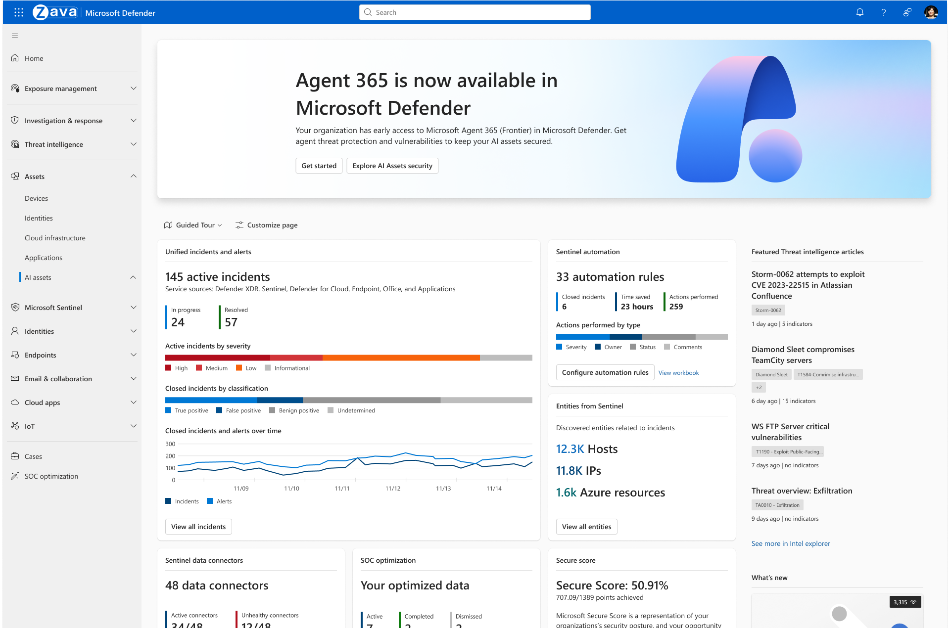 Scaling content design with AI across Microsoft Security