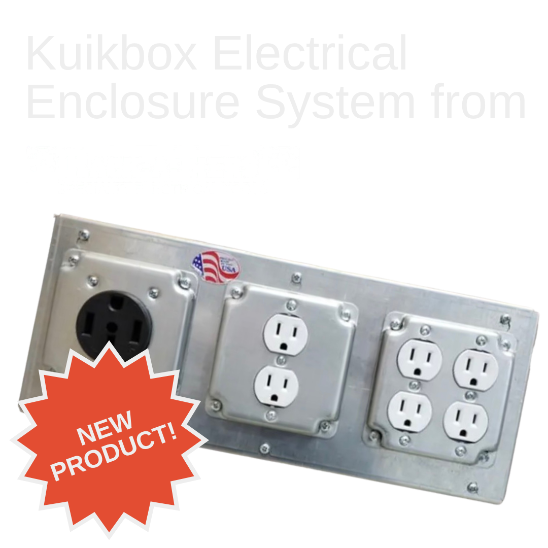 Multi-gang electrical enclosure for wiring devices

The Kuikbox scraps the process of having to wire devices through a wireway and into individual boxes. Combining this process into one box will greatly reduce material costs and labor time. It will r