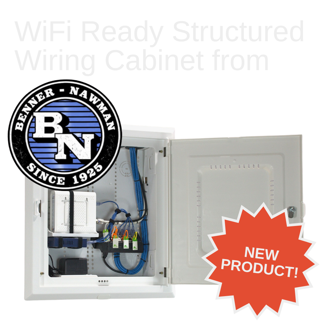 The Benner-Nawman 14164F-MMH Structured Wiring Cabinet is a compact, WiFi-friendly folding enclosure designed for structured wiring and media installations where a larger enclosure isn’t needed. Its durable polypropylene construction does not block W