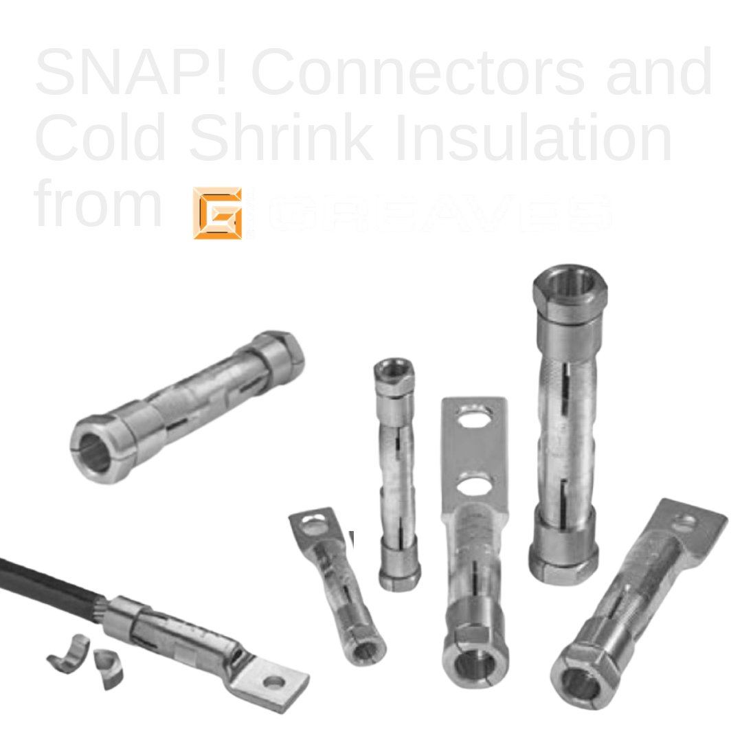 • Revolutionary – Engineered hex nut snaps off when pre-set force is applied
• Install with standard box wrench or adjustable wrench
• Replaces conventional compression connectors – no cumbersome
tool or dies needed
• Inspectable – When nut is snappe