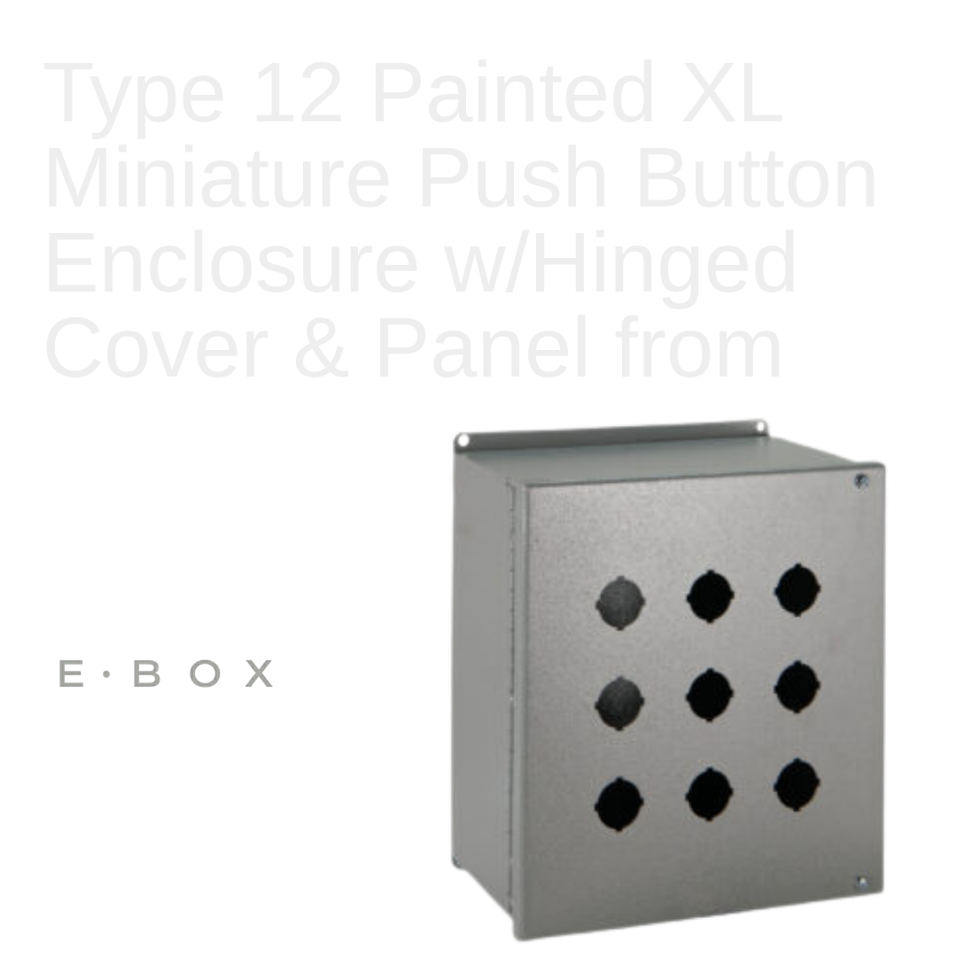 Construction:
30.50MM OR 22.50MM PUSH BUTTON
OIL RESISTANT GASKET
CODE GAUGE PAINT GRIP GALVANIZED STEEL
Finish:
ANSI 61 GRAY POLYESTER POWDER COATING INSIDE AND OUT OVER PAINT GRIP GALVANIZED STEEL
Indoor use to provide a degree of protection agains