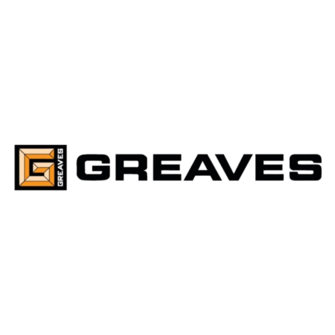 GREAves logo with an orange and black stylized G icon and the word 'GREAves' in black letters.
